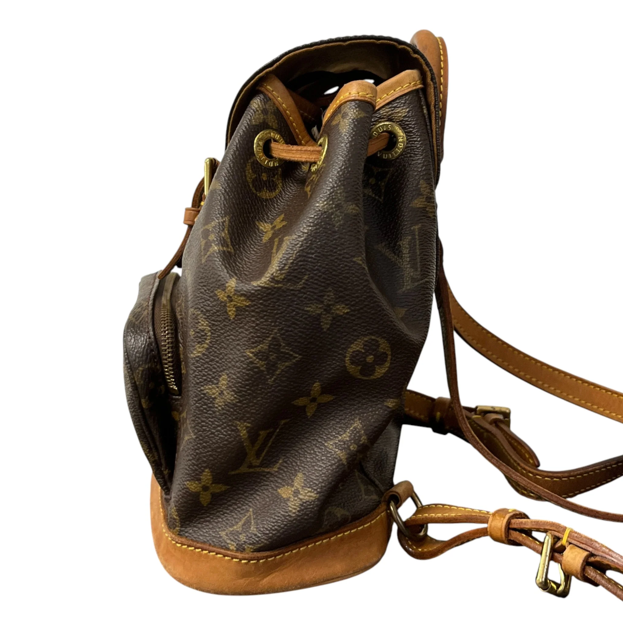 Women's Monogram Montsouris Mini Bag Brown - Image 7