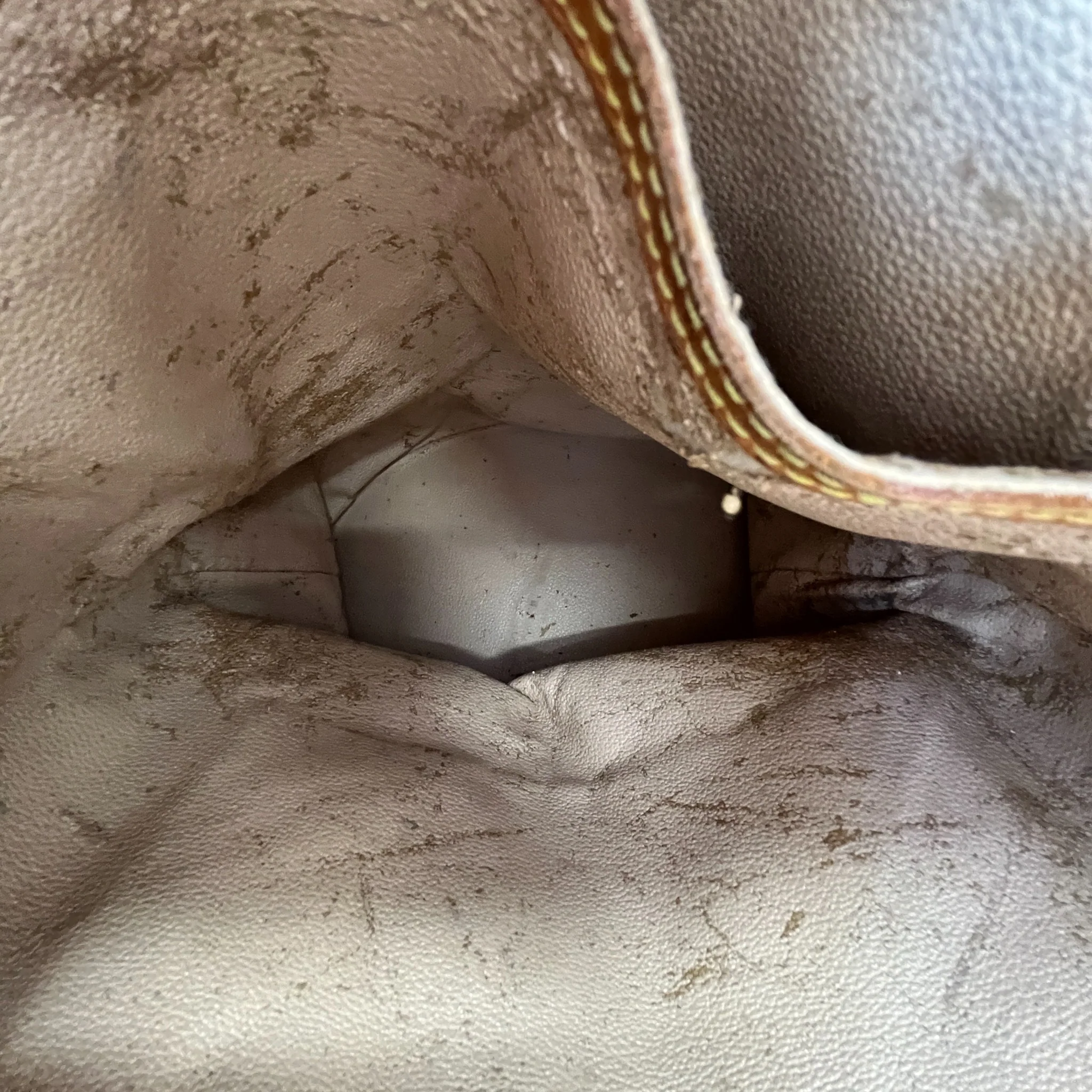 Women's Monogram Petit Marais Bucket Handbag Brown - Image 12