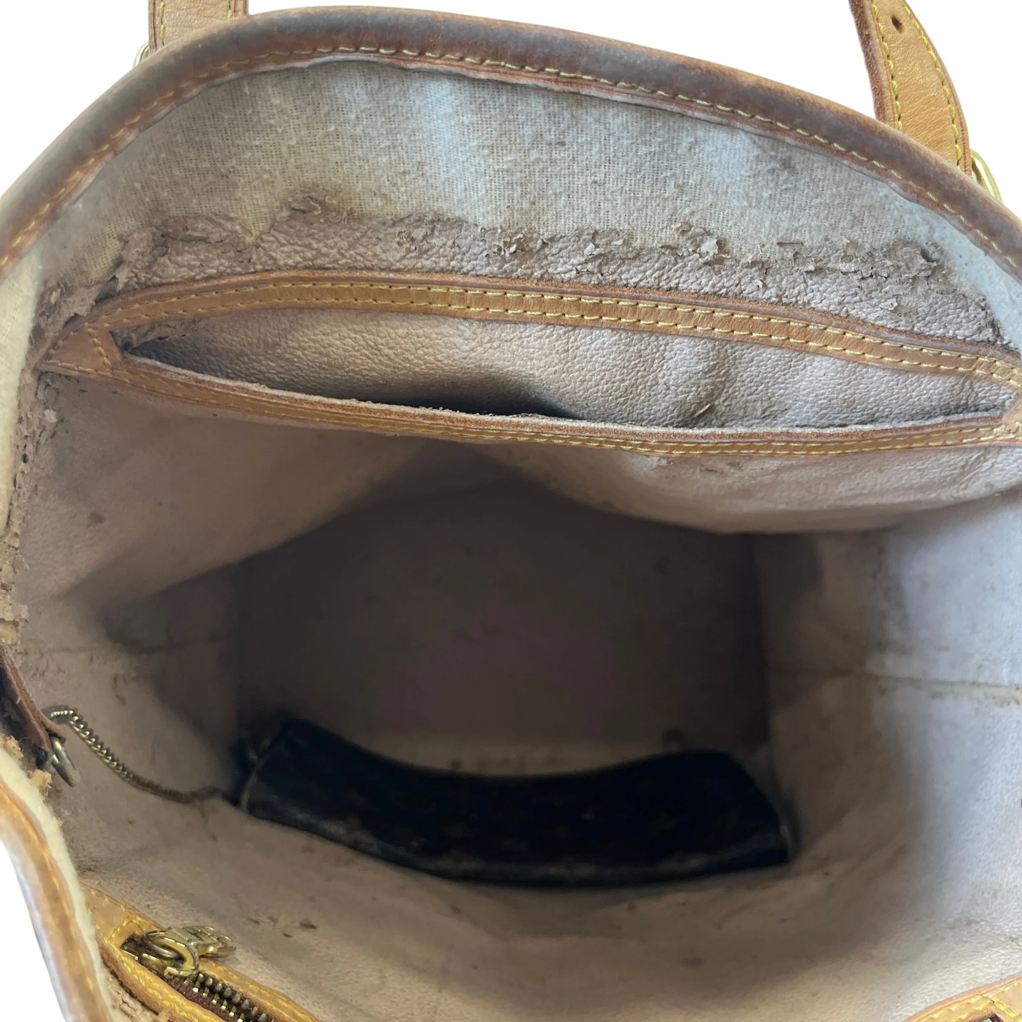 Women's Monogram Petit Marais Bucket Handbag Brown - Image 12
