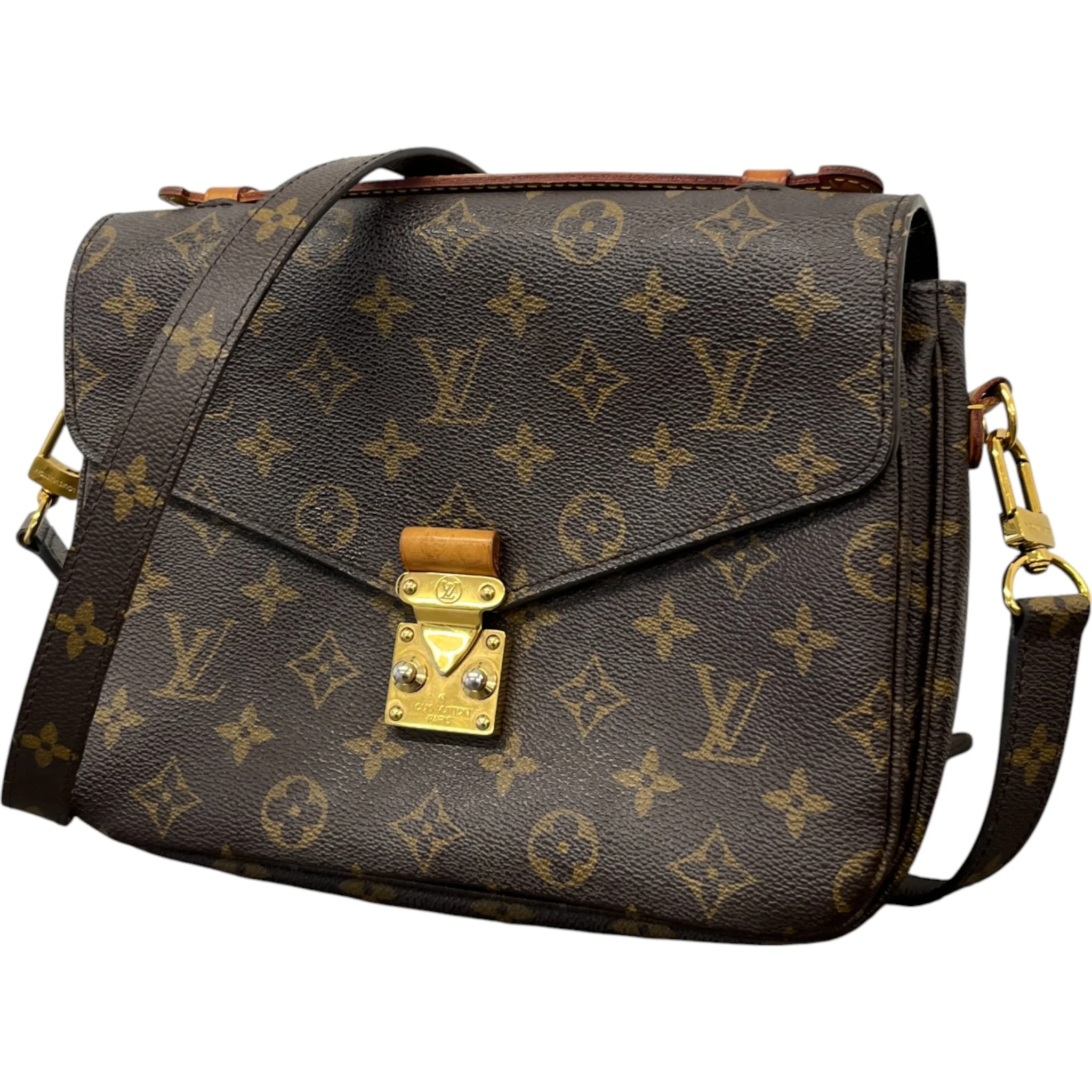 Women's Monogram Pochette Métis Handbag Brown - Image 5