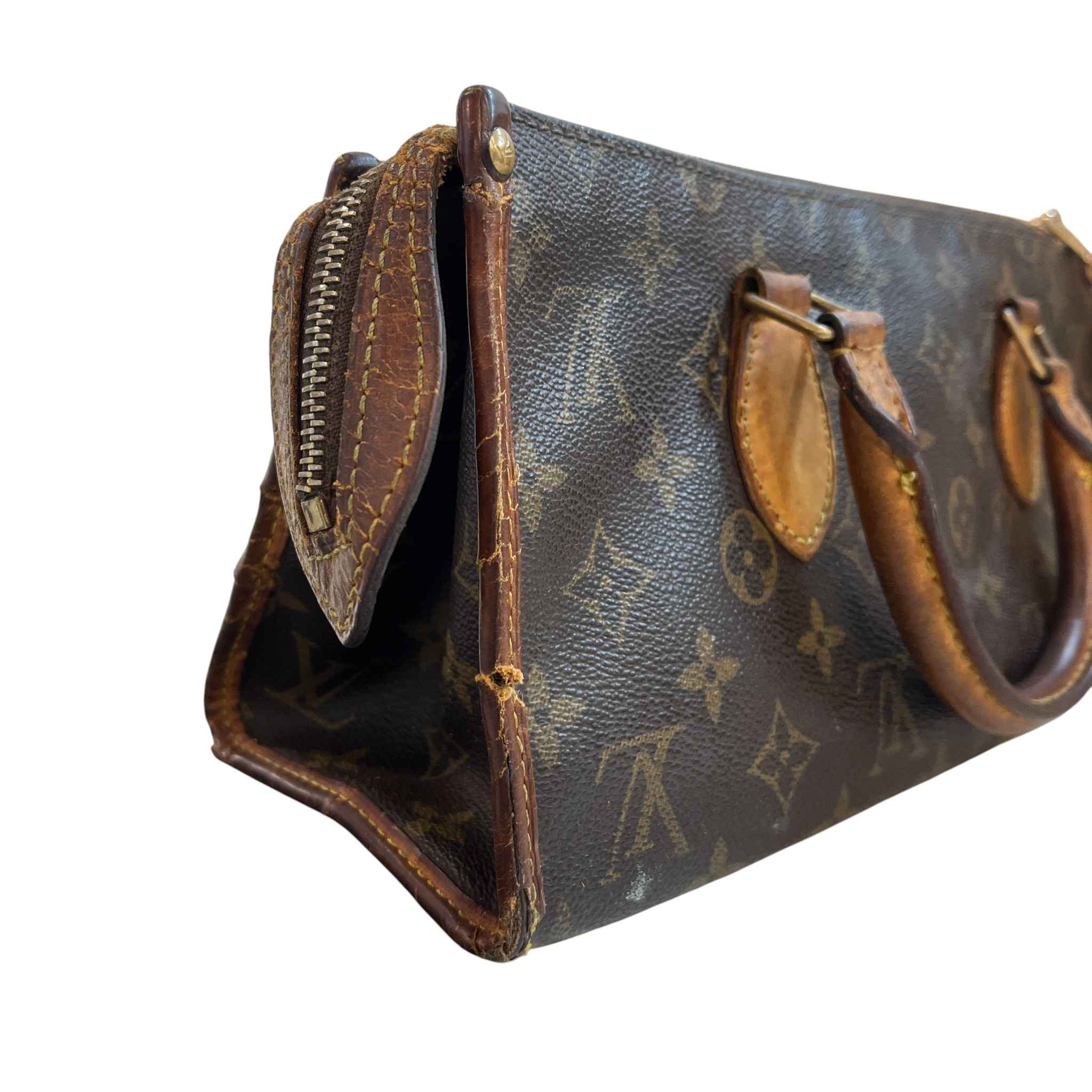Women's Monogram Popincourt Handbag Brown - Image 10