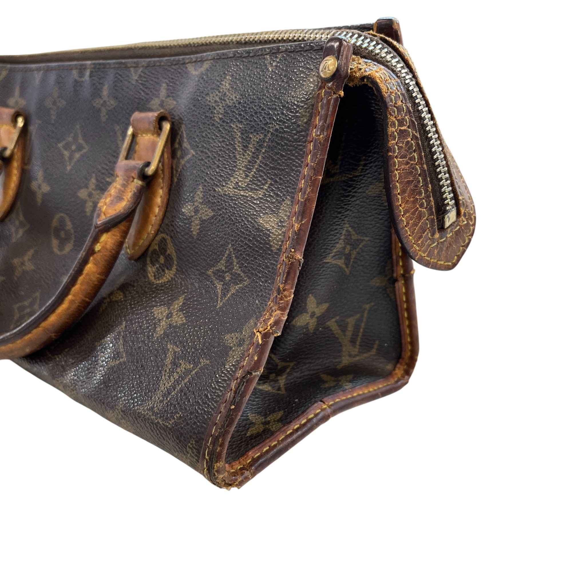 Women's Monogram Popincourt Handbag Brown - Image 9