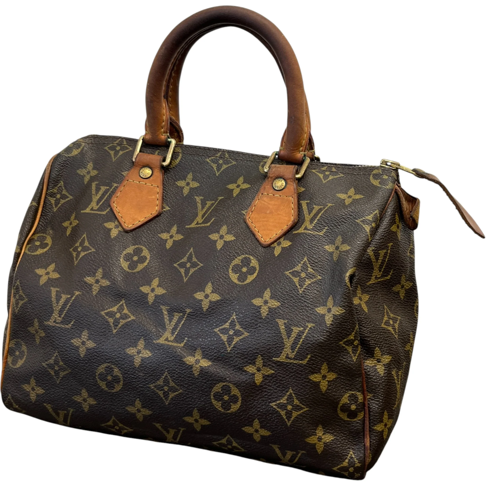 Women's Monogram Speedy 25 Bag Brown - Image 4