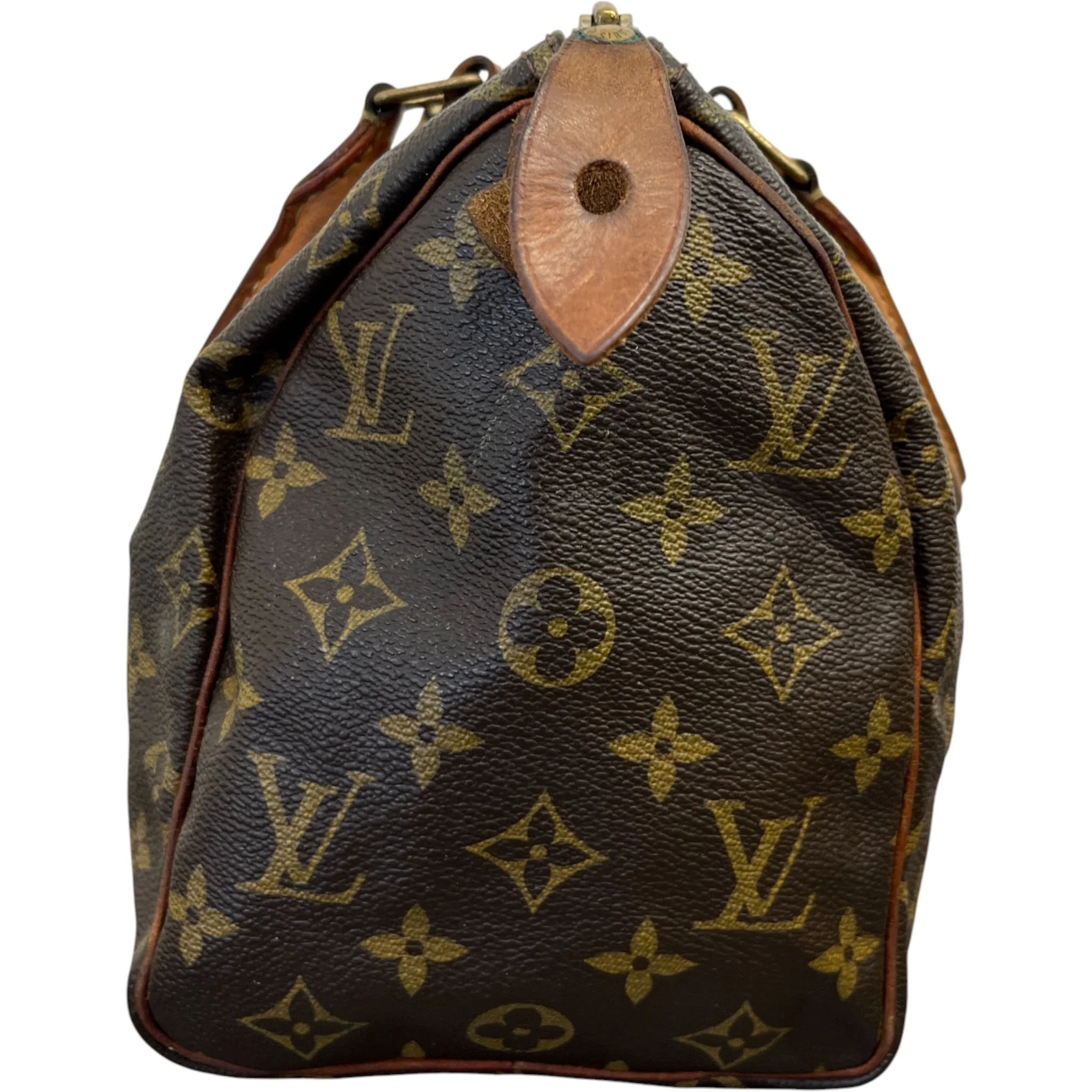 Women's Monogram Speedy 25 Bag Brown - Image 7