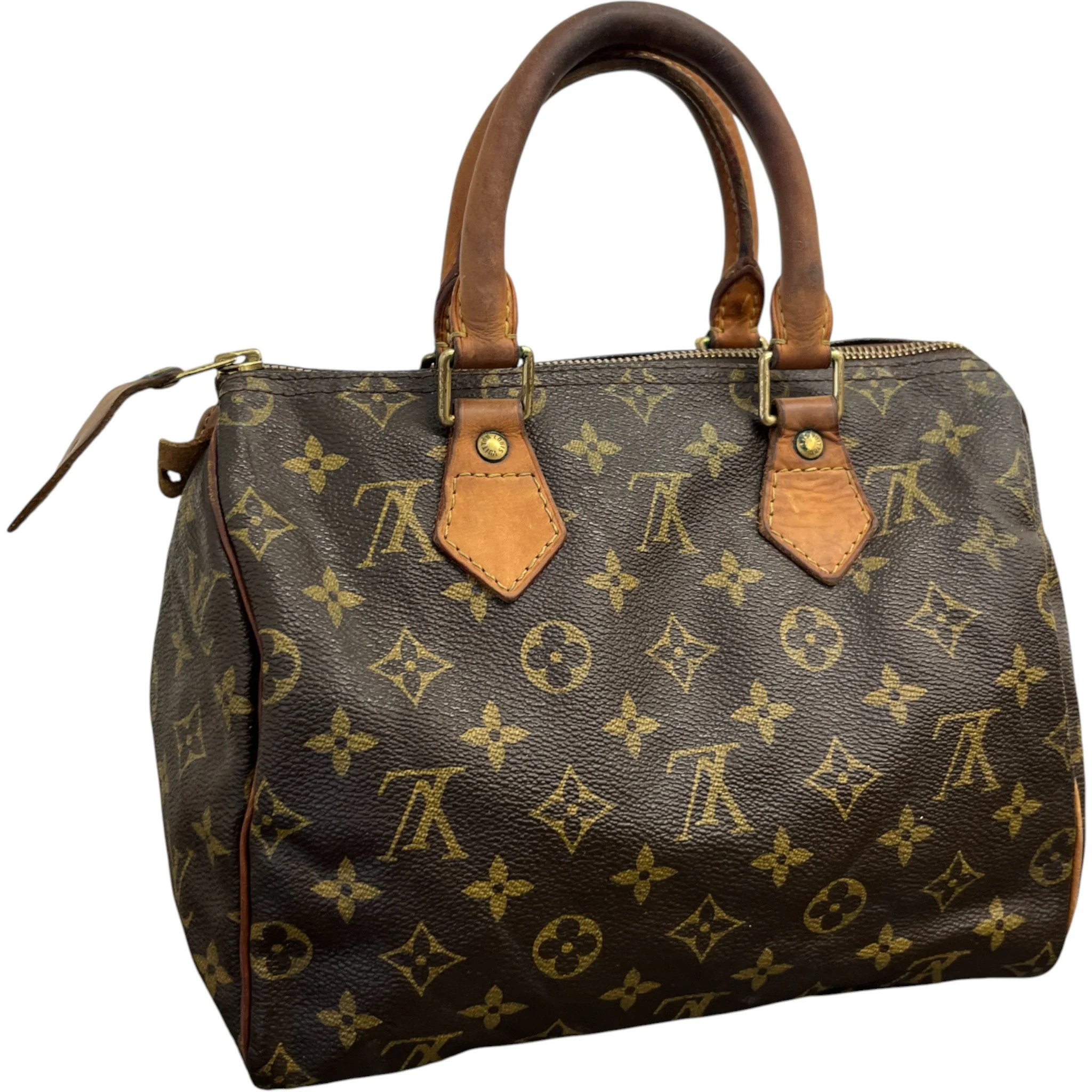 Women's Monogram Speedy 25 Bag Brown - Image 8