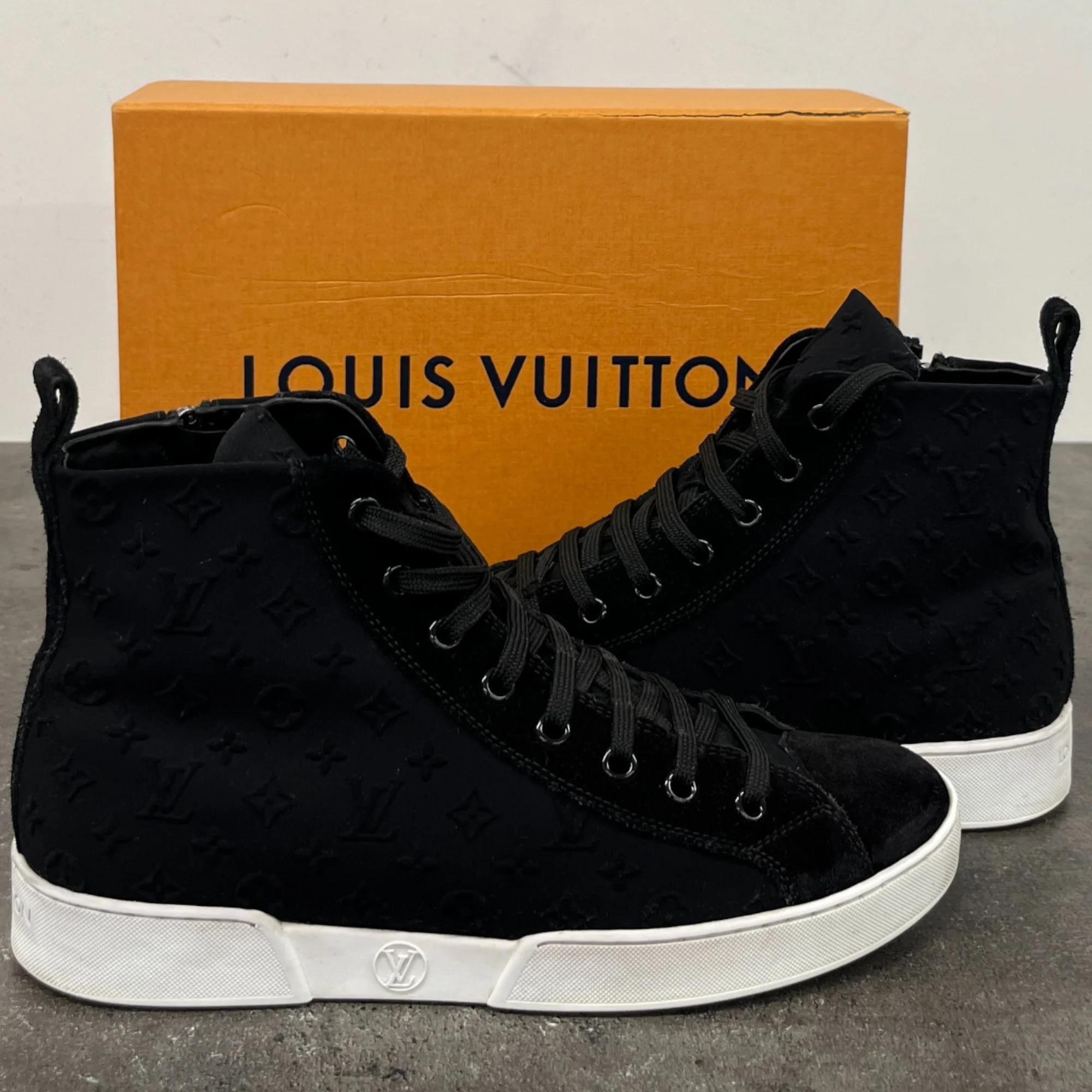 Women's Monogram Stellar High Trainers Black Size EU 36 / UK 3 - Image 12