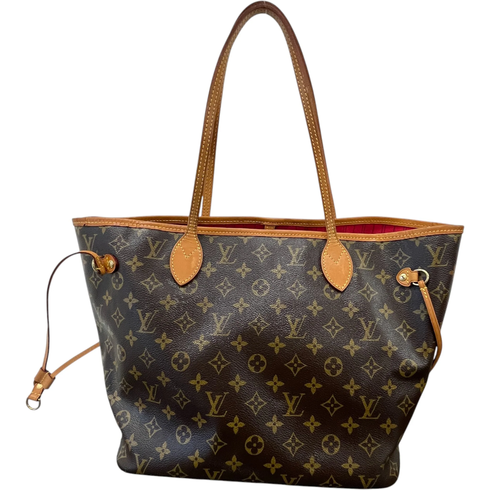Women's Monogram V Neverfull Mm Handbag Brown - Image 3