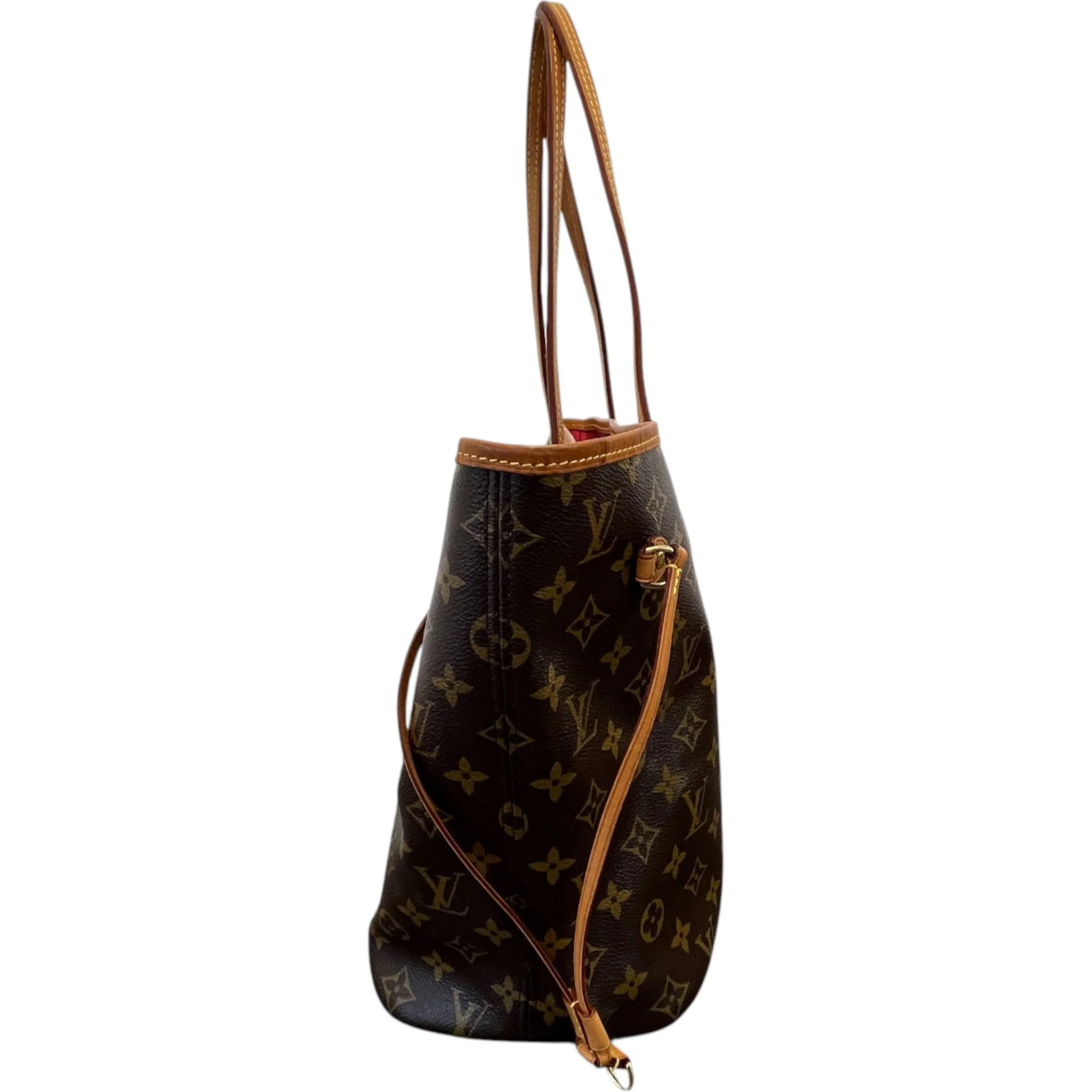 Women's Monogram V Neverfull Mm Handbag Brown - Image 6