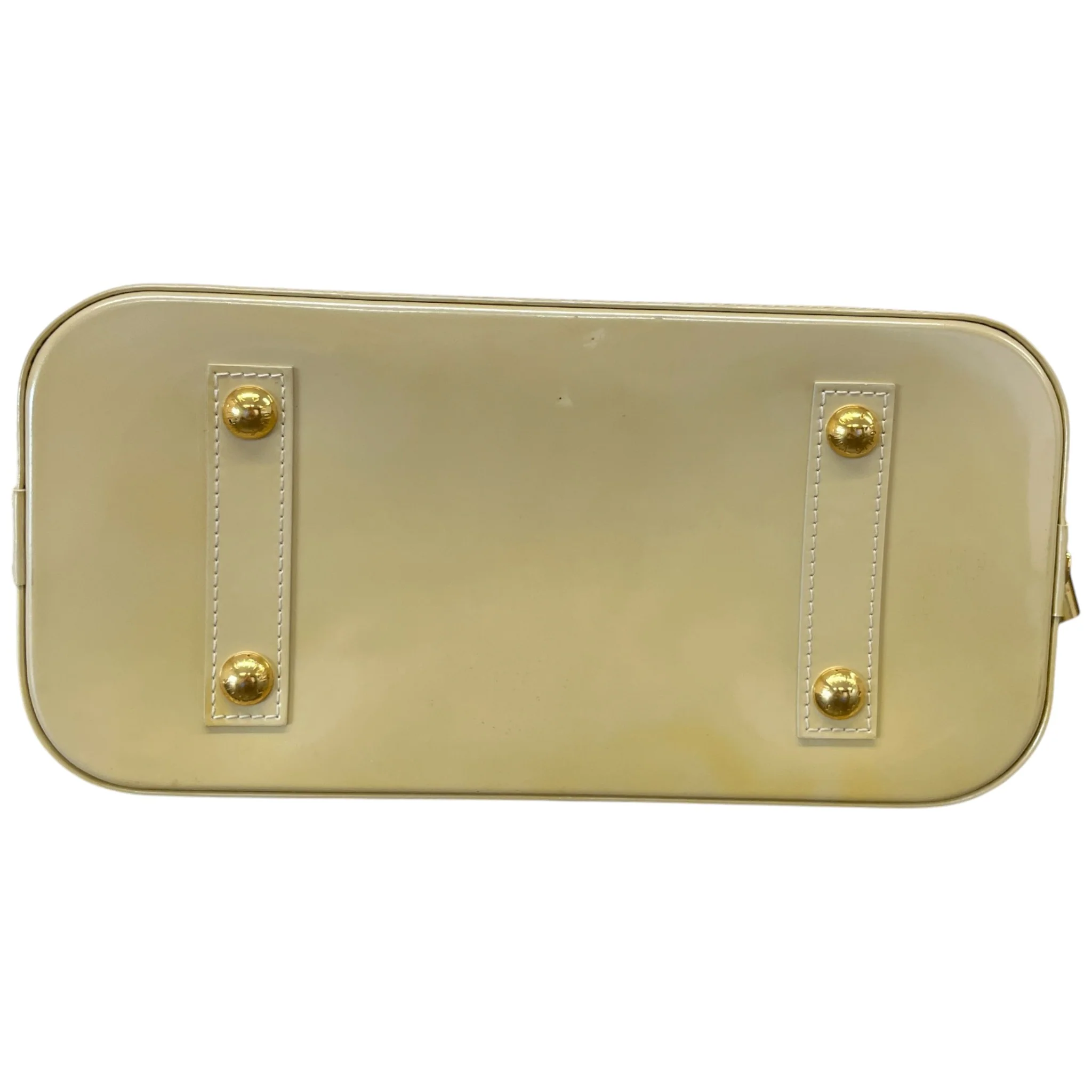 Women's Monogram Vernis Alma Pm Handbag Yellow - Image 10