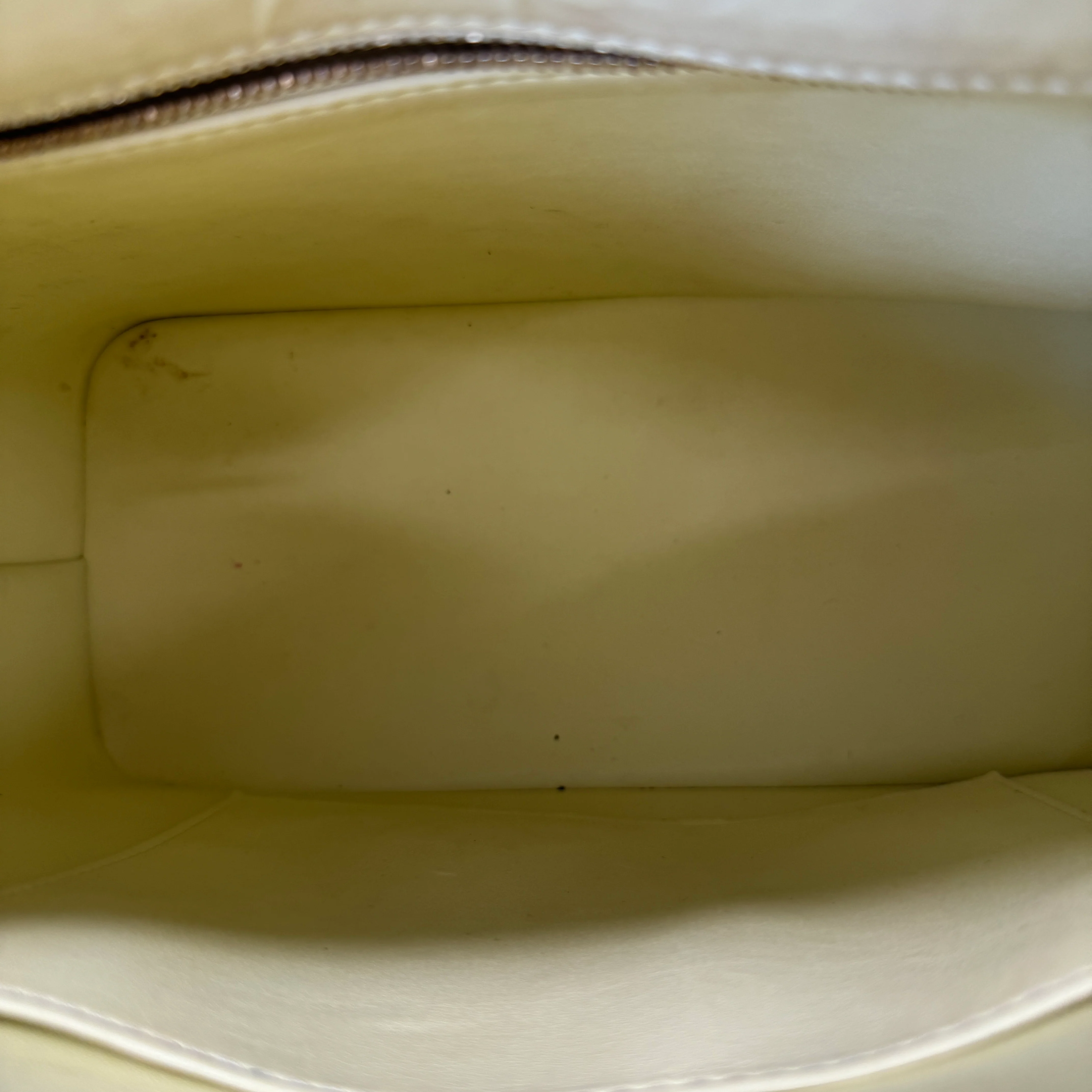 Women's Monogram Vernis Handbag Yellow - Image 12