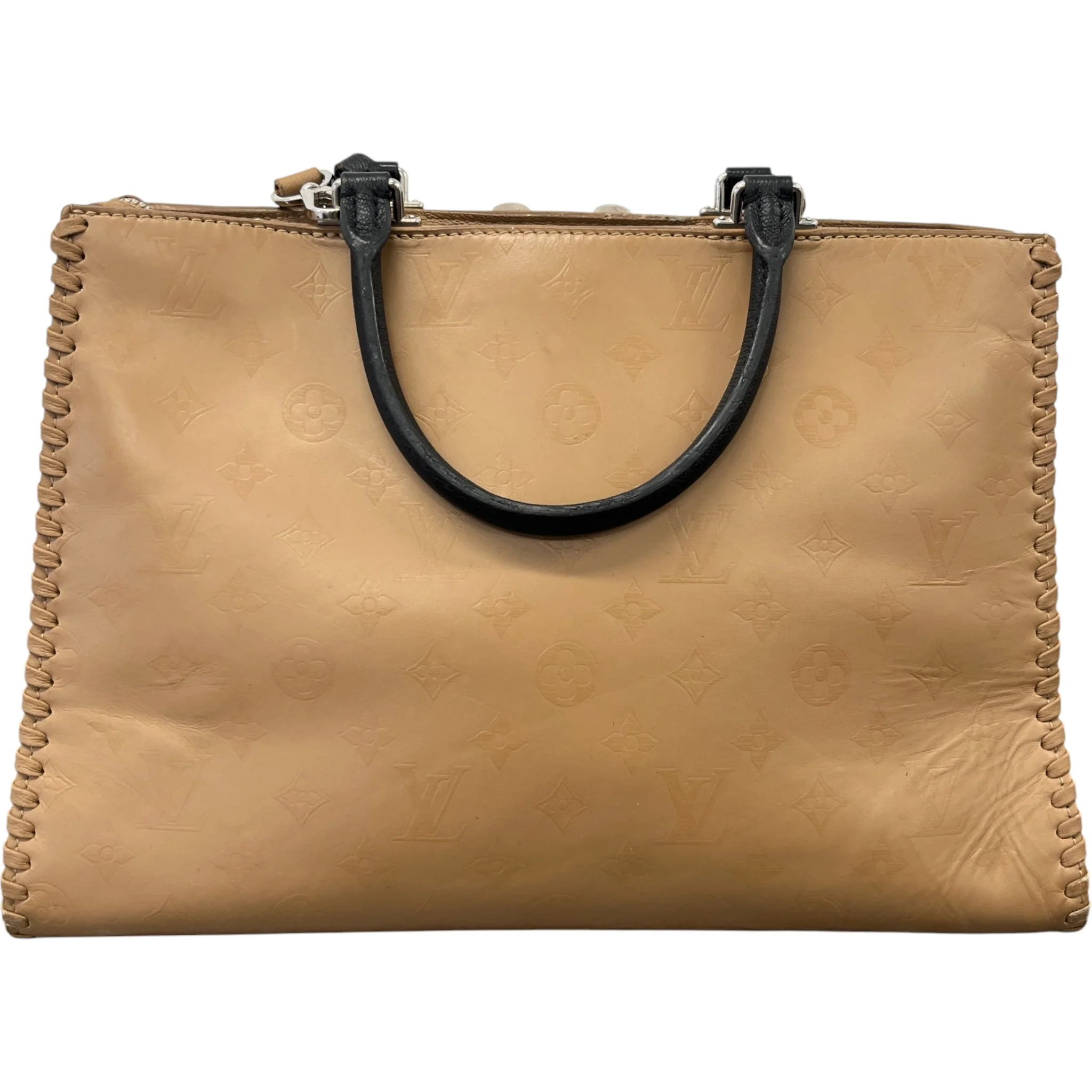 Women's Monogram Very Zipped Handbag Brown - Image 3