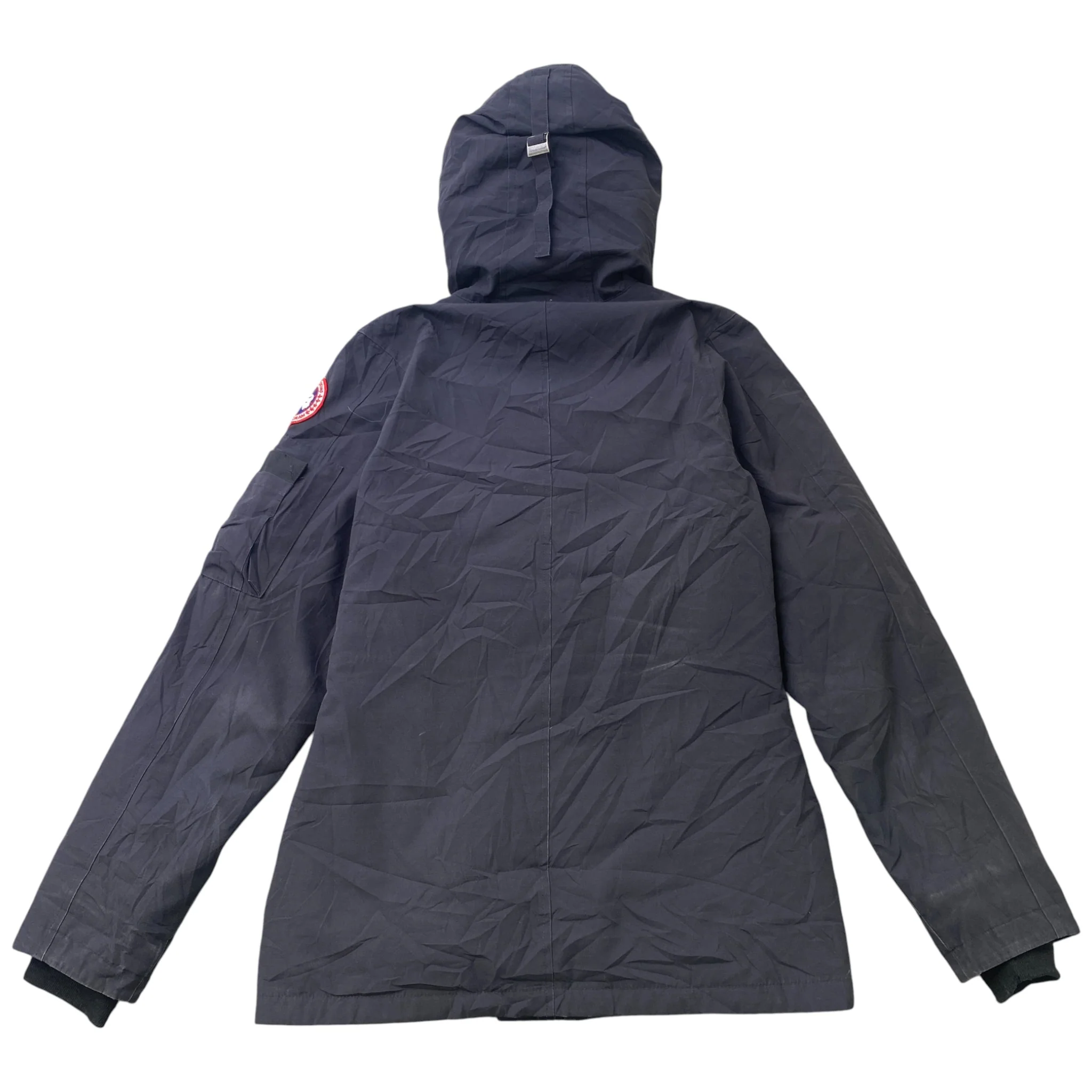 Women's Montebello Parka Down Jacket Navy Size S - Image 2