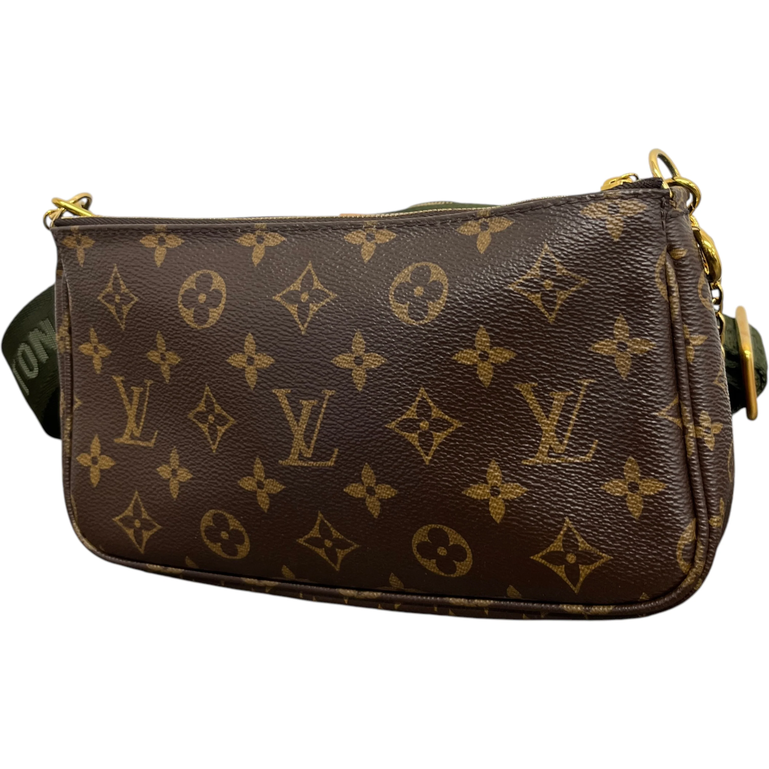 Women's Multi Pochette Accessoires Bag Brown - Image 9