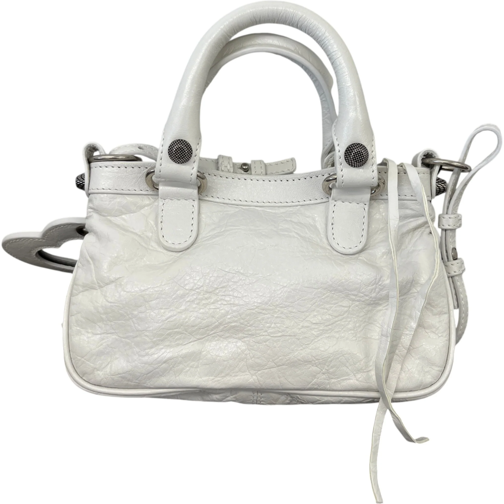 Women's Neo Cagole Tote Mini Bag White - Image 3