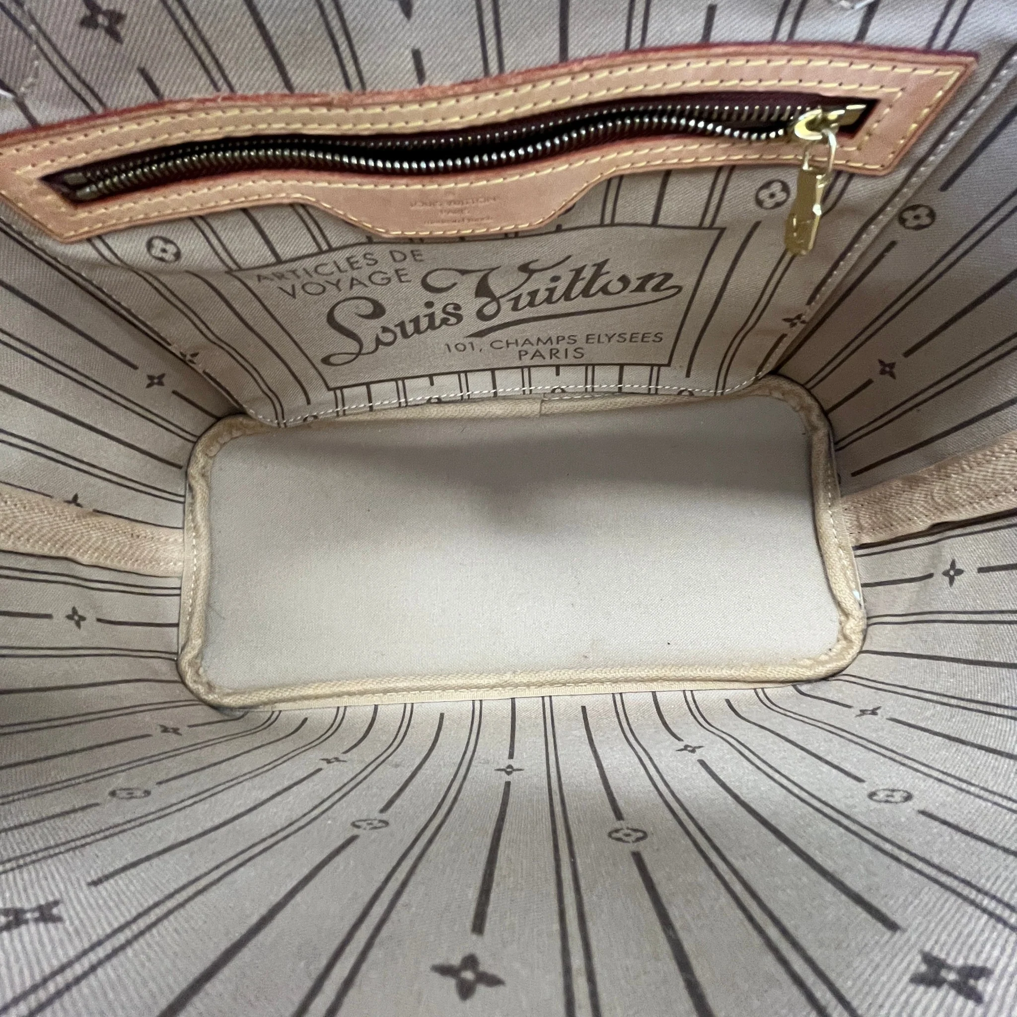 Women's Neverfull Pm Tote Monogram Bag Brown - Image 11