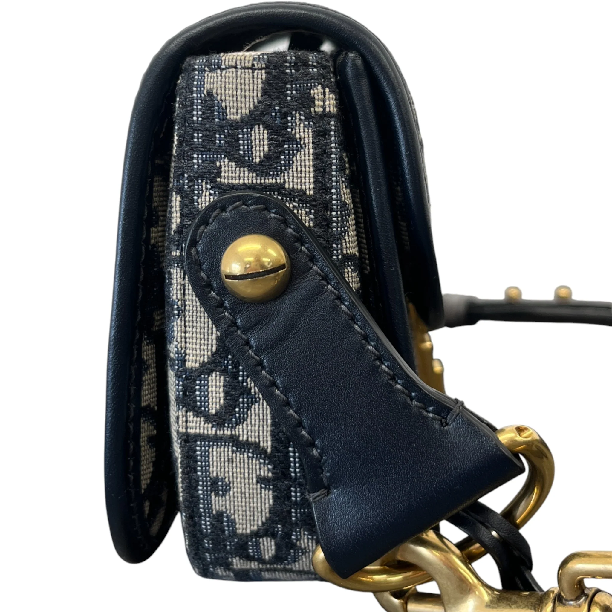 Women's Oblique Crossbody Bag Navy - Image 7