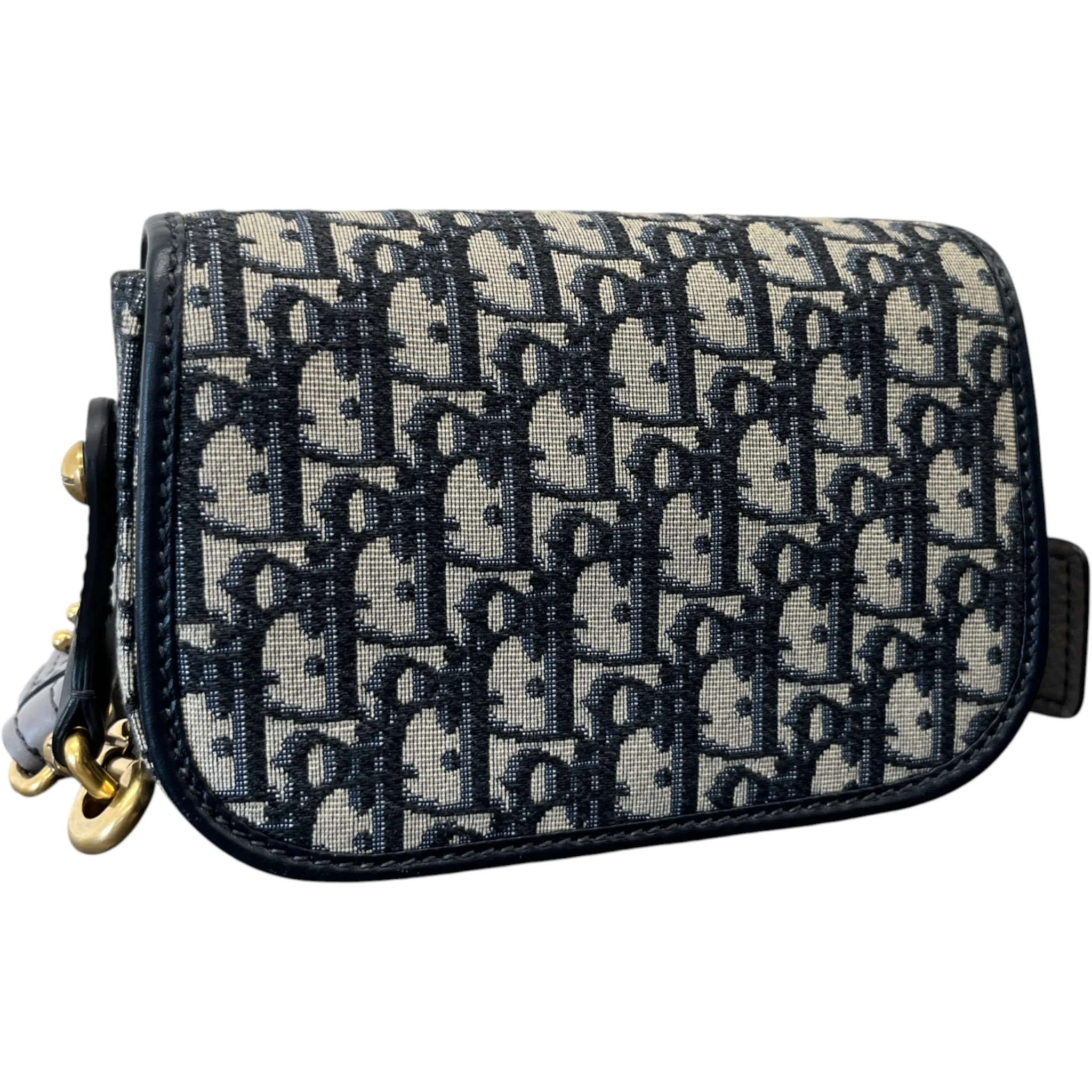 Women's Oblique Crossbody Bag Navy - Image 8