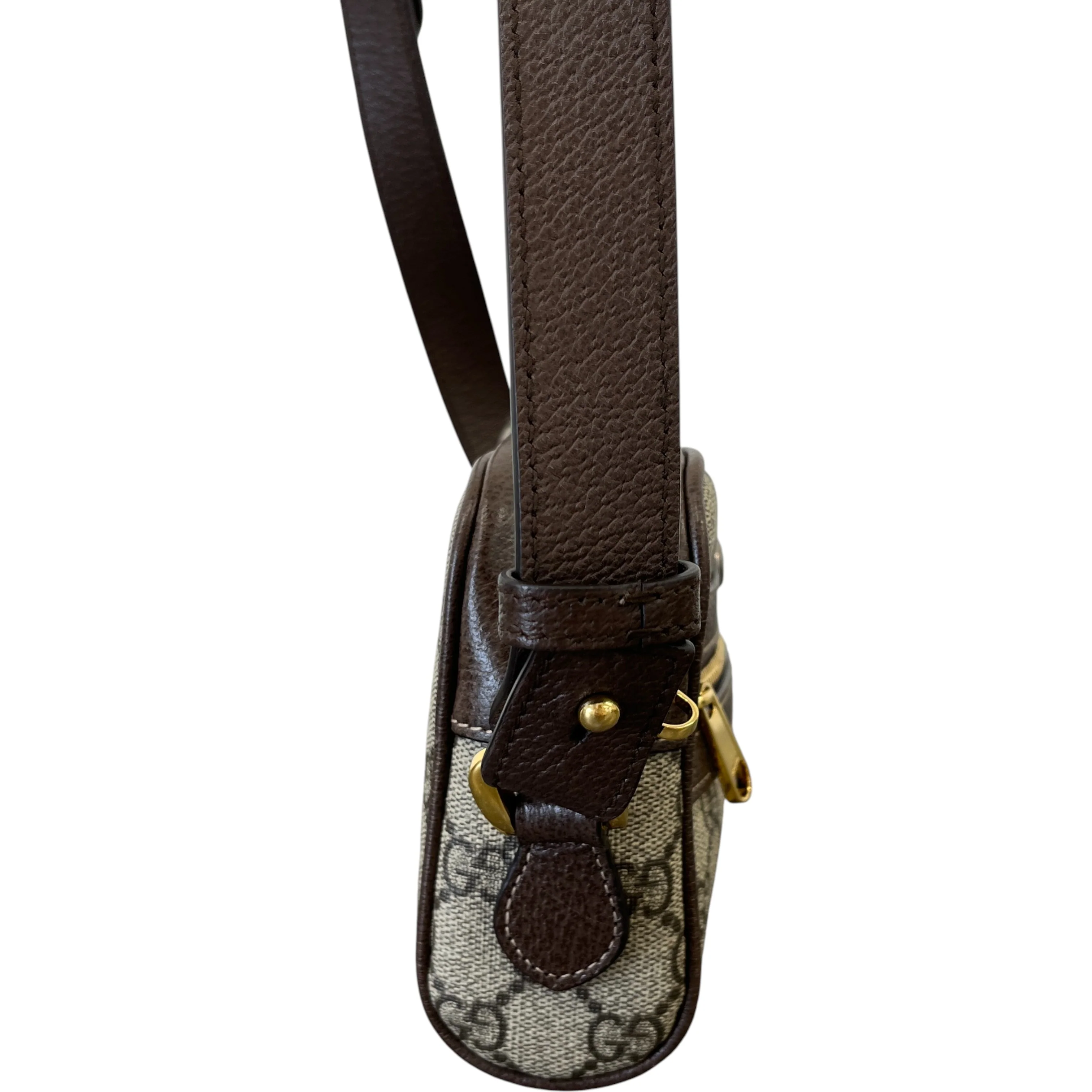 Women's Ophidia Gg Supreme Bag Brown - Image 6