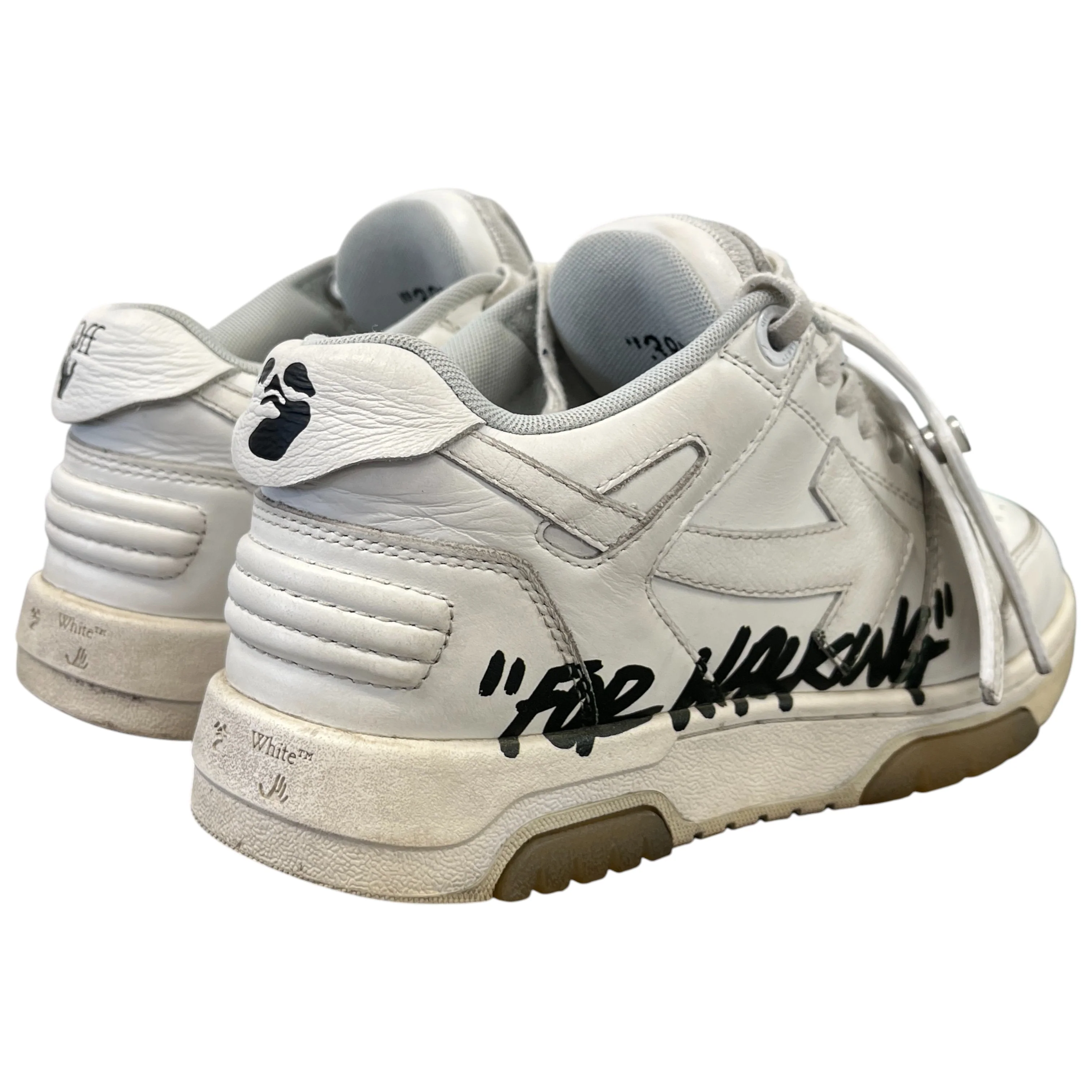 Women's Out Of Office 'For Walking' Low Trainers White Size EU 38 / UK 5 - Image 9