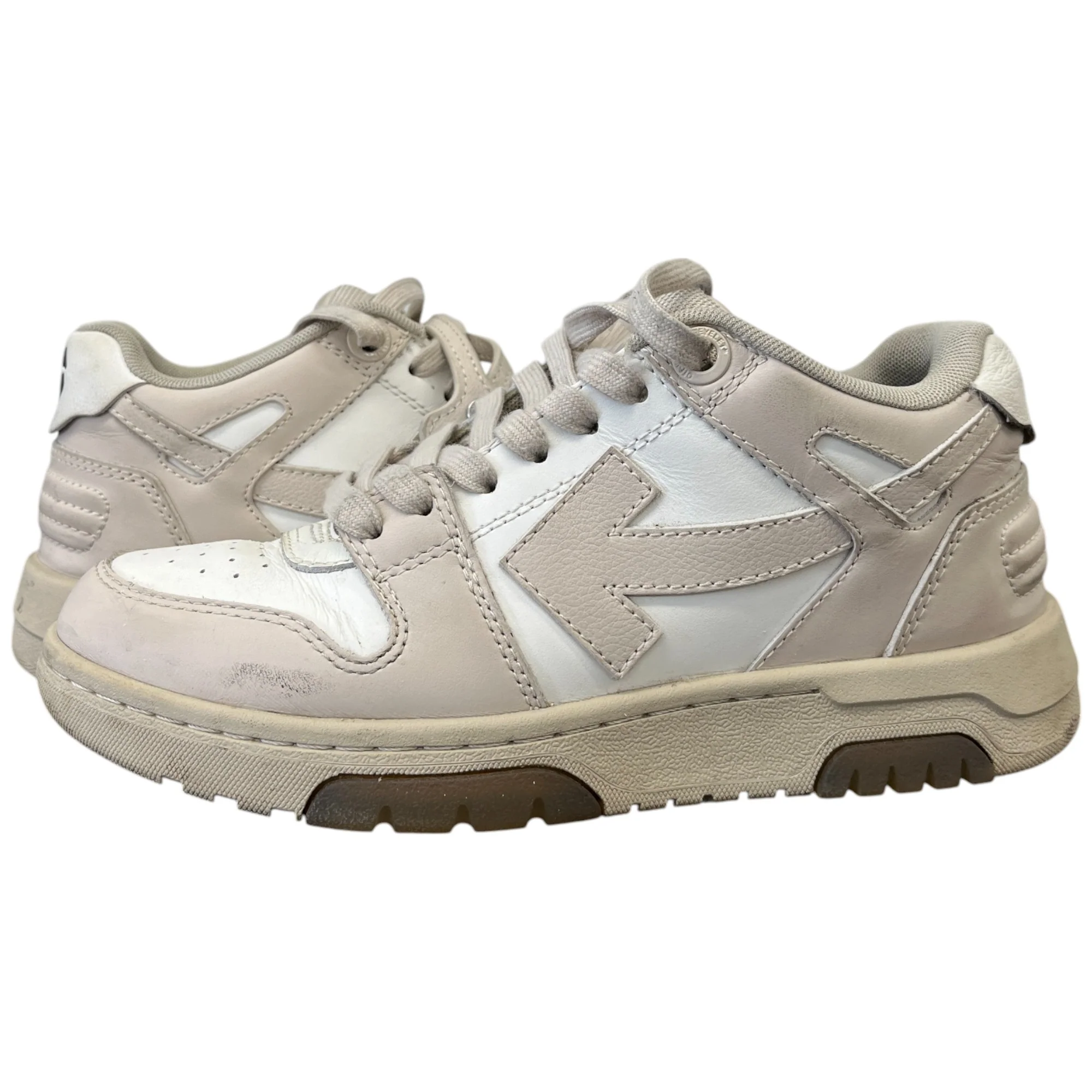 Women's Out Of Office Low Trainers Beige Size EU 36 / UK 3 - Image 3