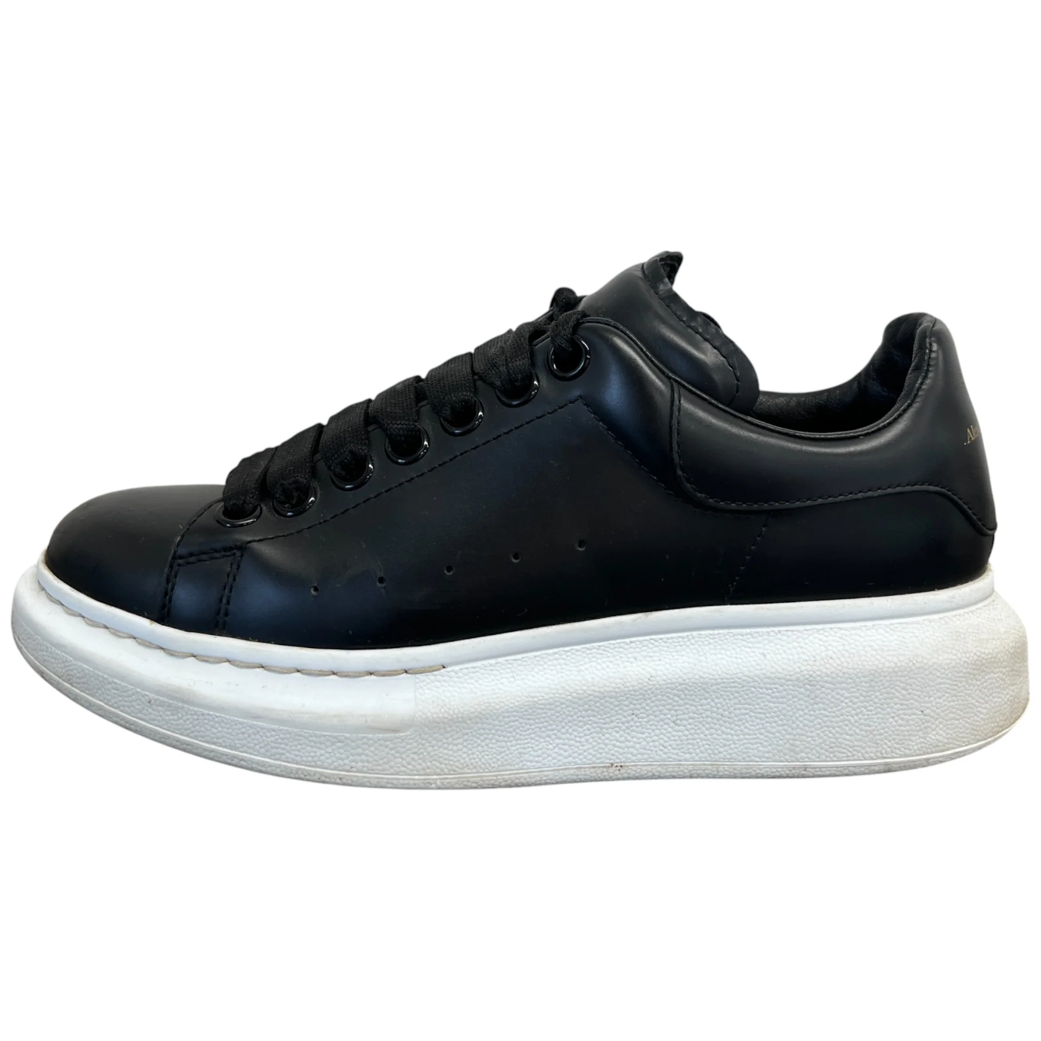 Women's Oversized Low Trainers Black Size EU 37 / UK 4 - Image 5