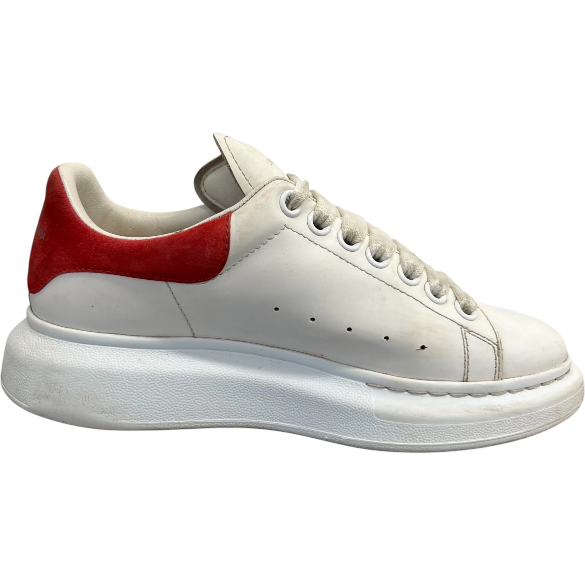 Women's Oversized Low Trainers White Size EU 38 / UK 5 - Image 4