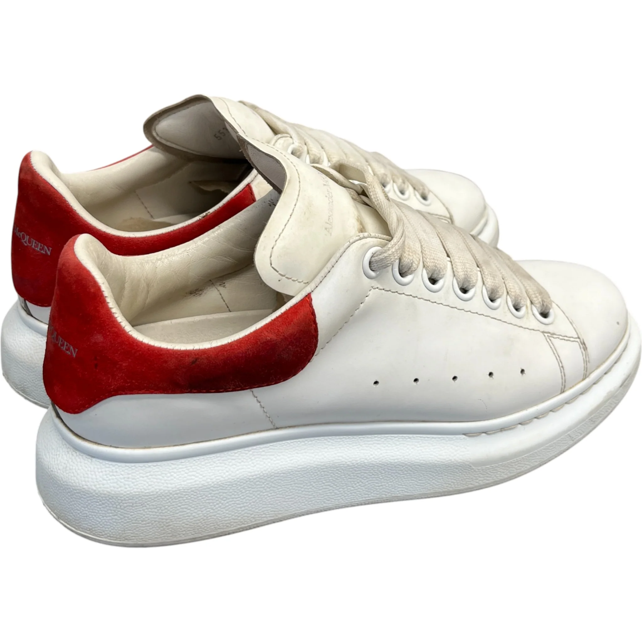 Women's Oversized Low Trainers White Size EU 38 / UK 5 - Image 8