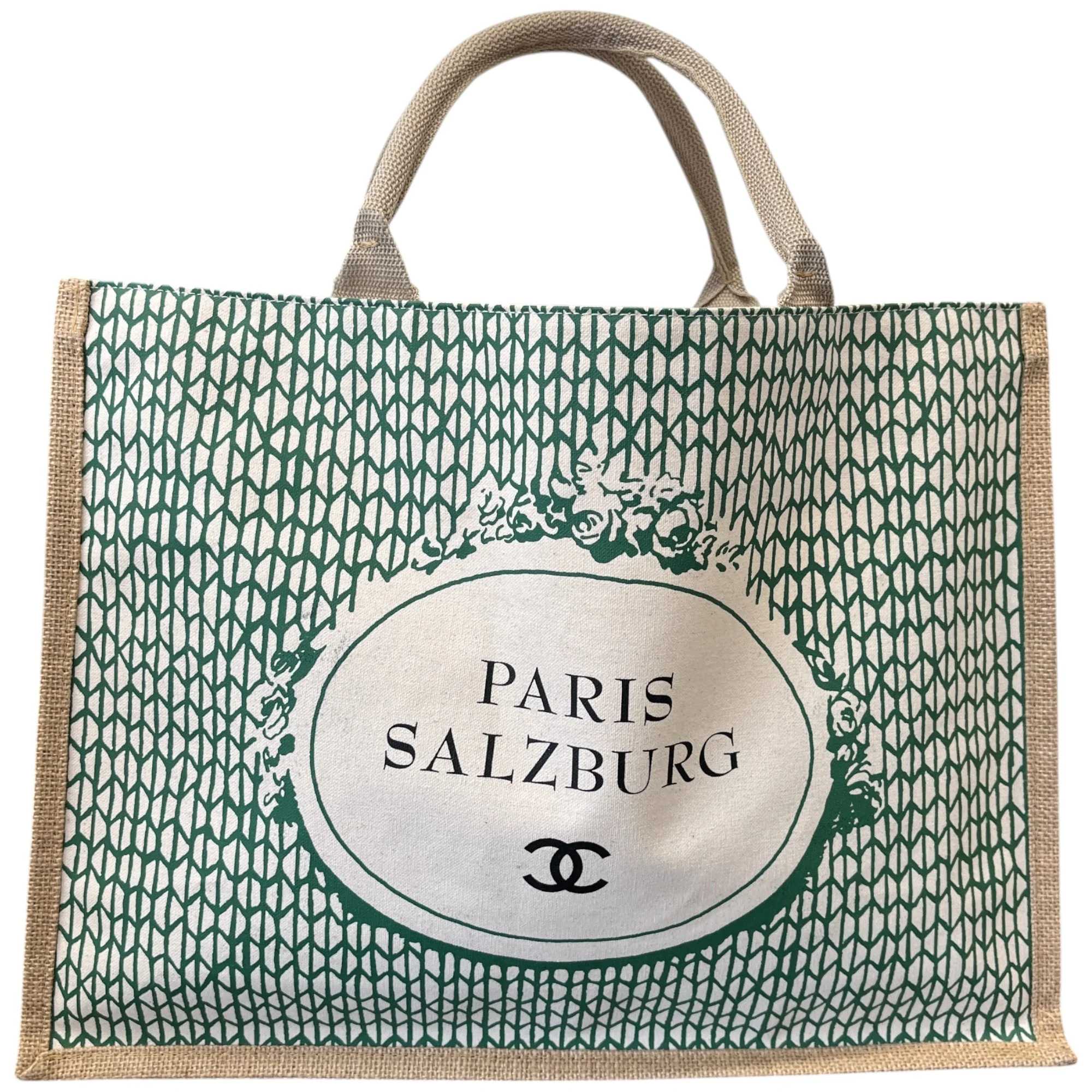 Women's Paris Salzburg Tote Bag Beige - Image 3