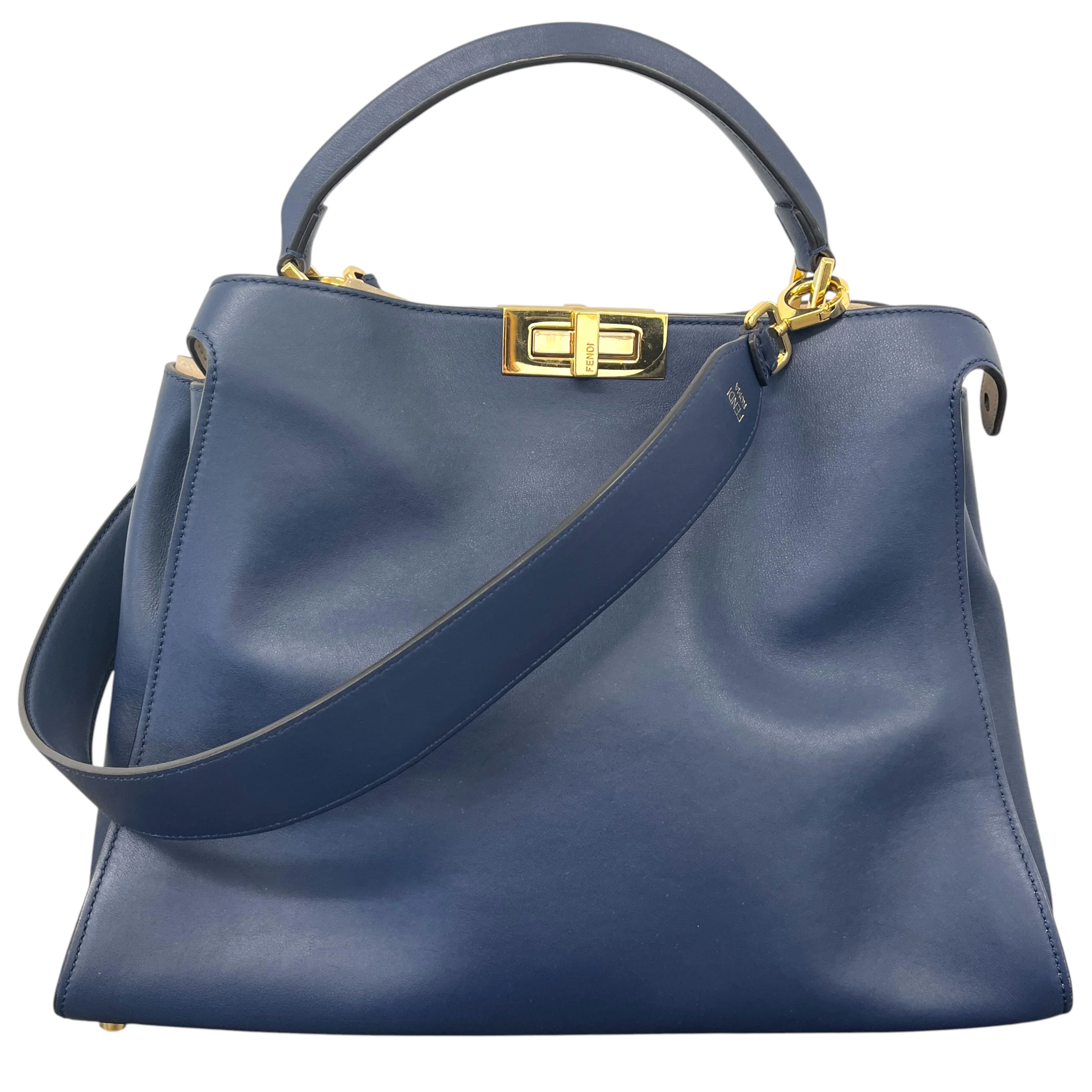 Women's Peekaboo Bag Navy - Image 10