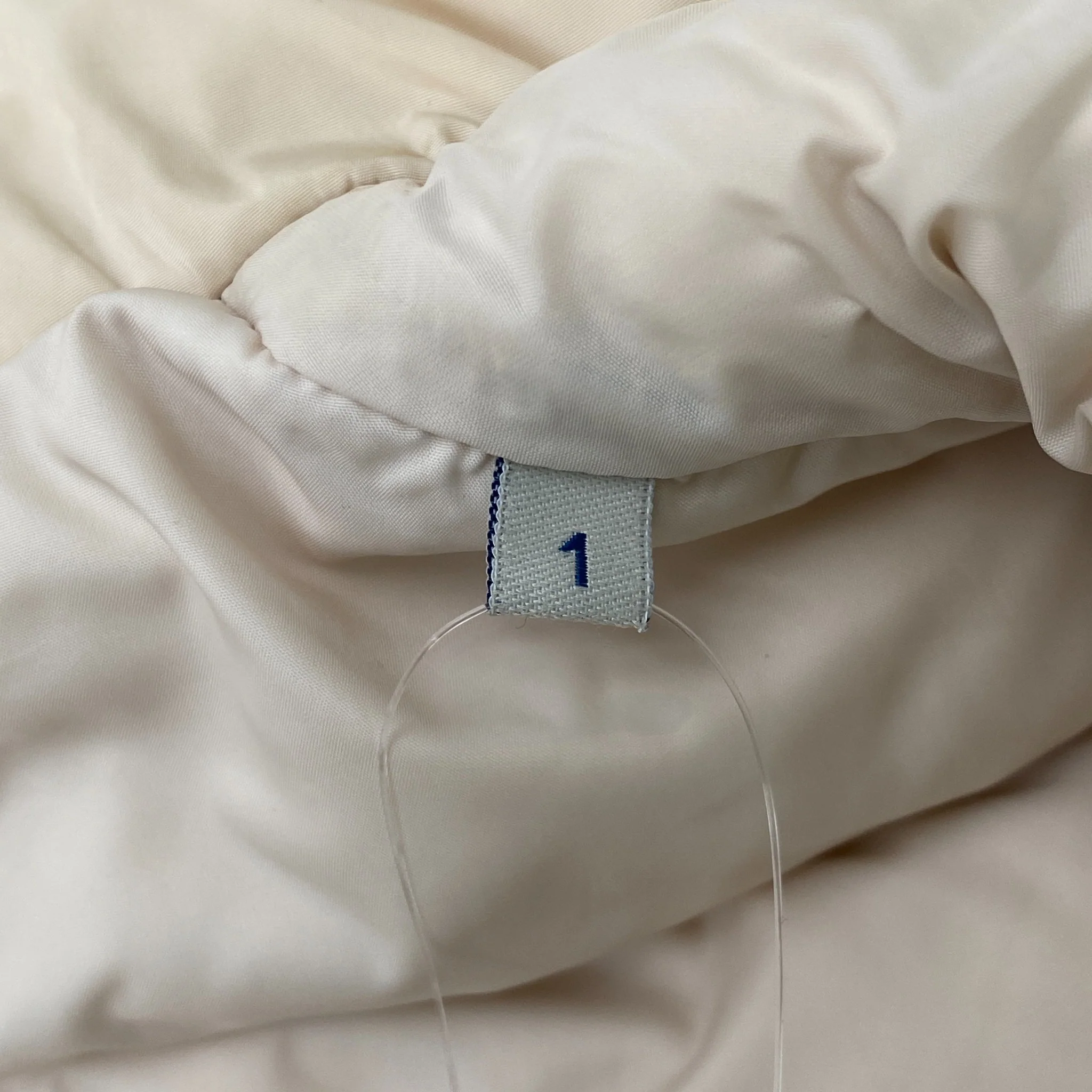 Women's Plane Down Jacket Cream Size 1 / UK 10 - Image 8