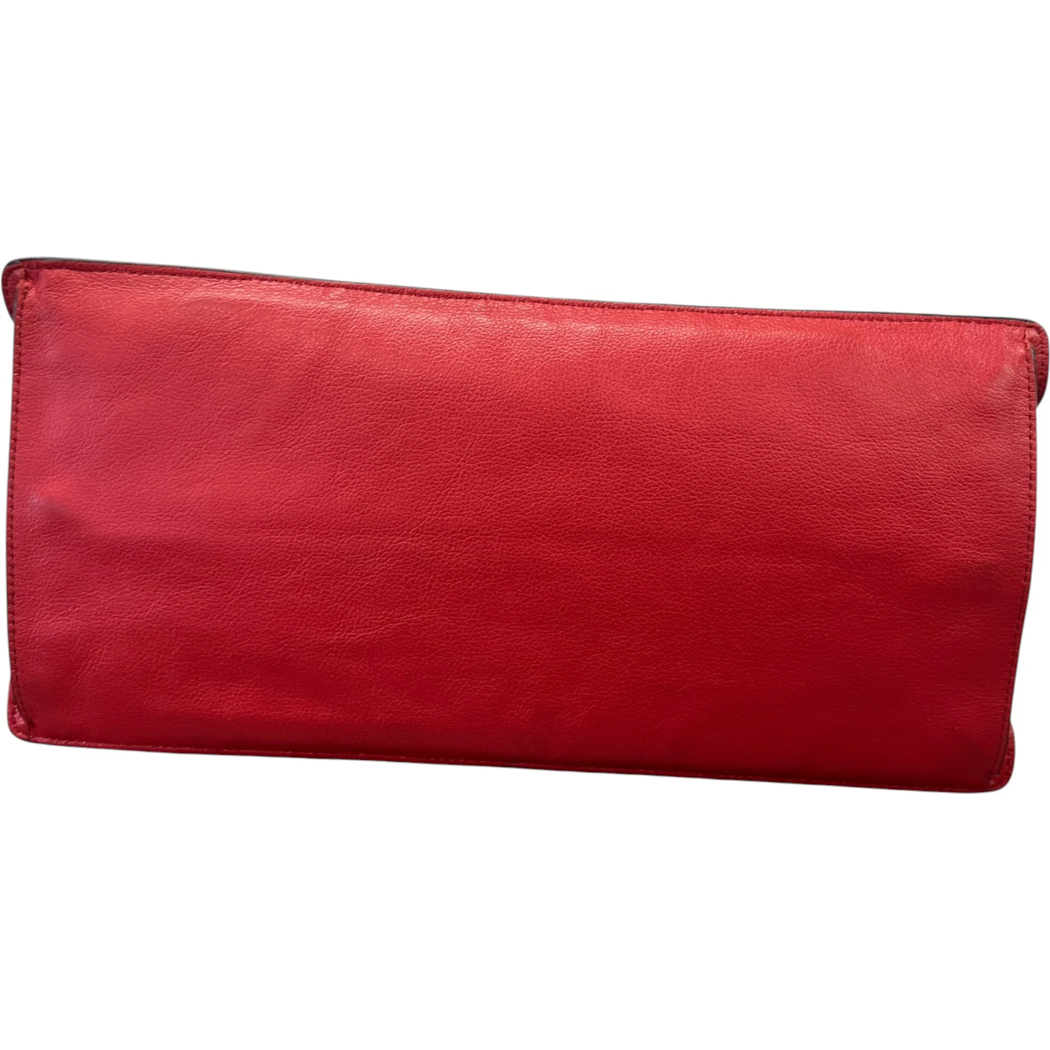 Women's Plaque Logo Handbag Red - Image 10