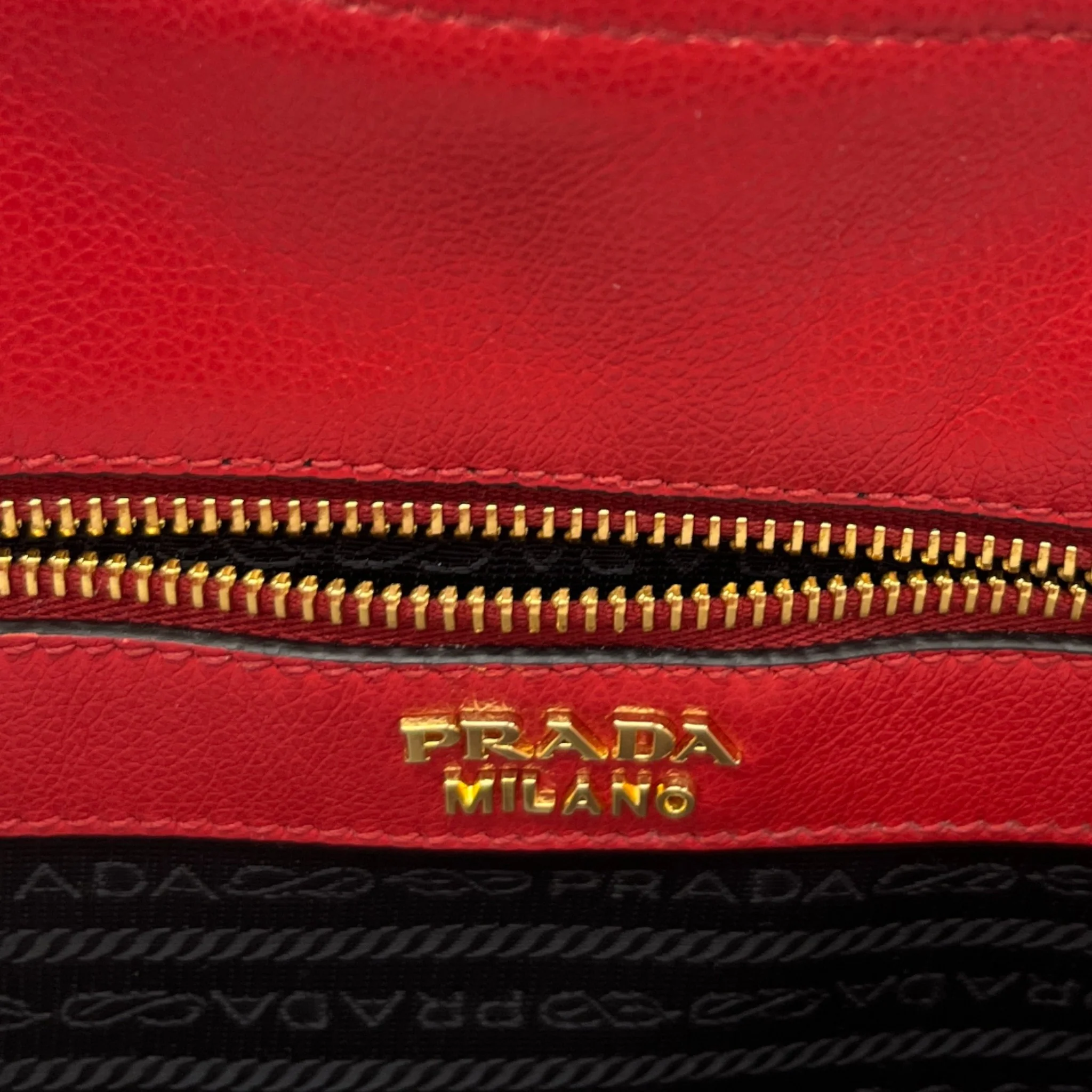 Women's Plaque Logo Handbag Red - Image 11