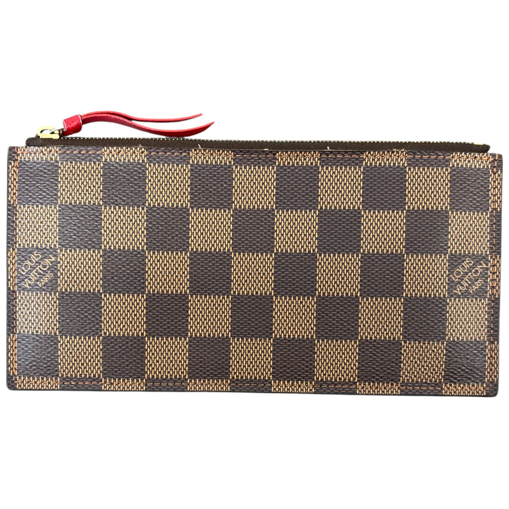 Women's Pochette Felicie Damier Ebene Purse Brown - Image 3