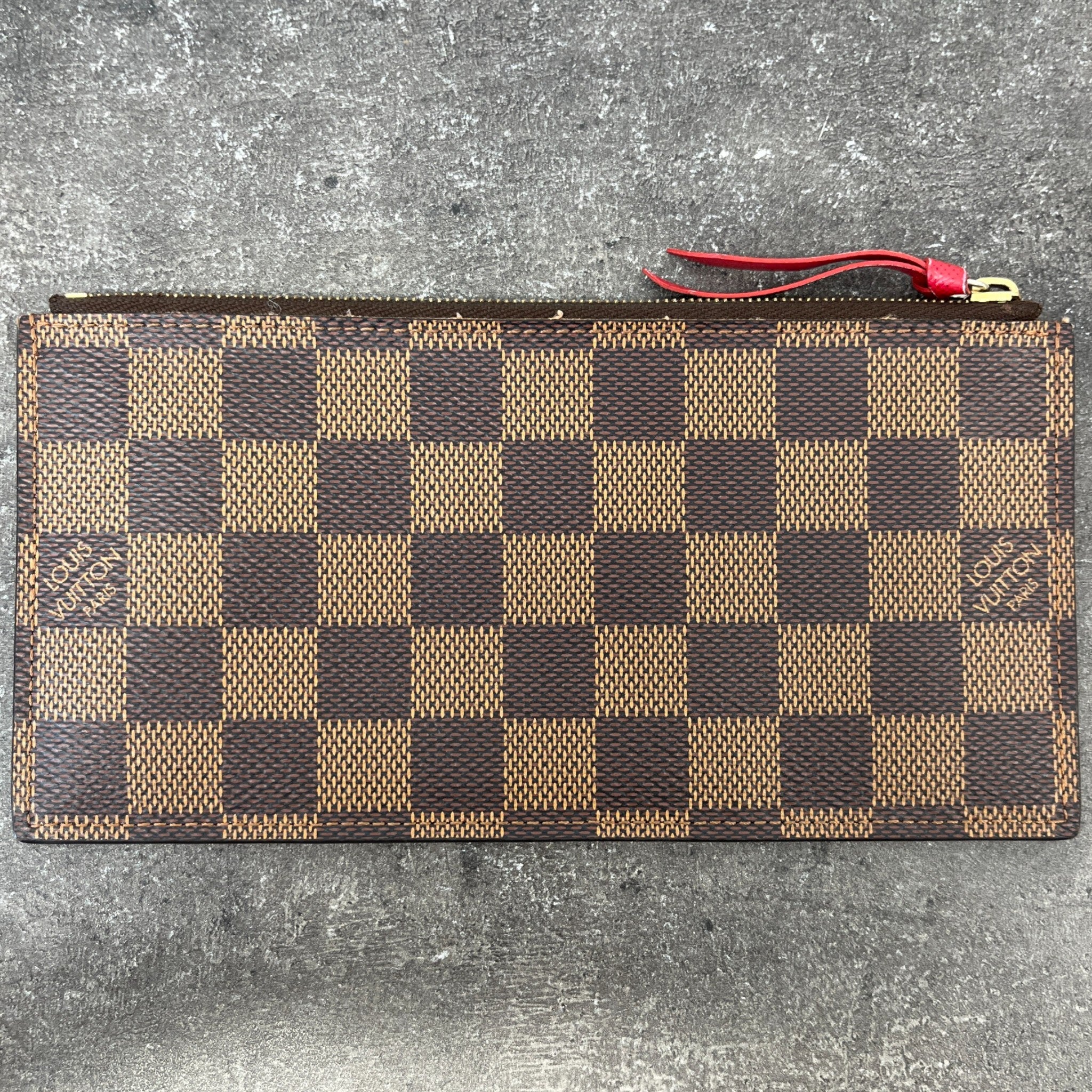 Women's Pochette Felicie Damier Ebene Purse Brown - Image 6
