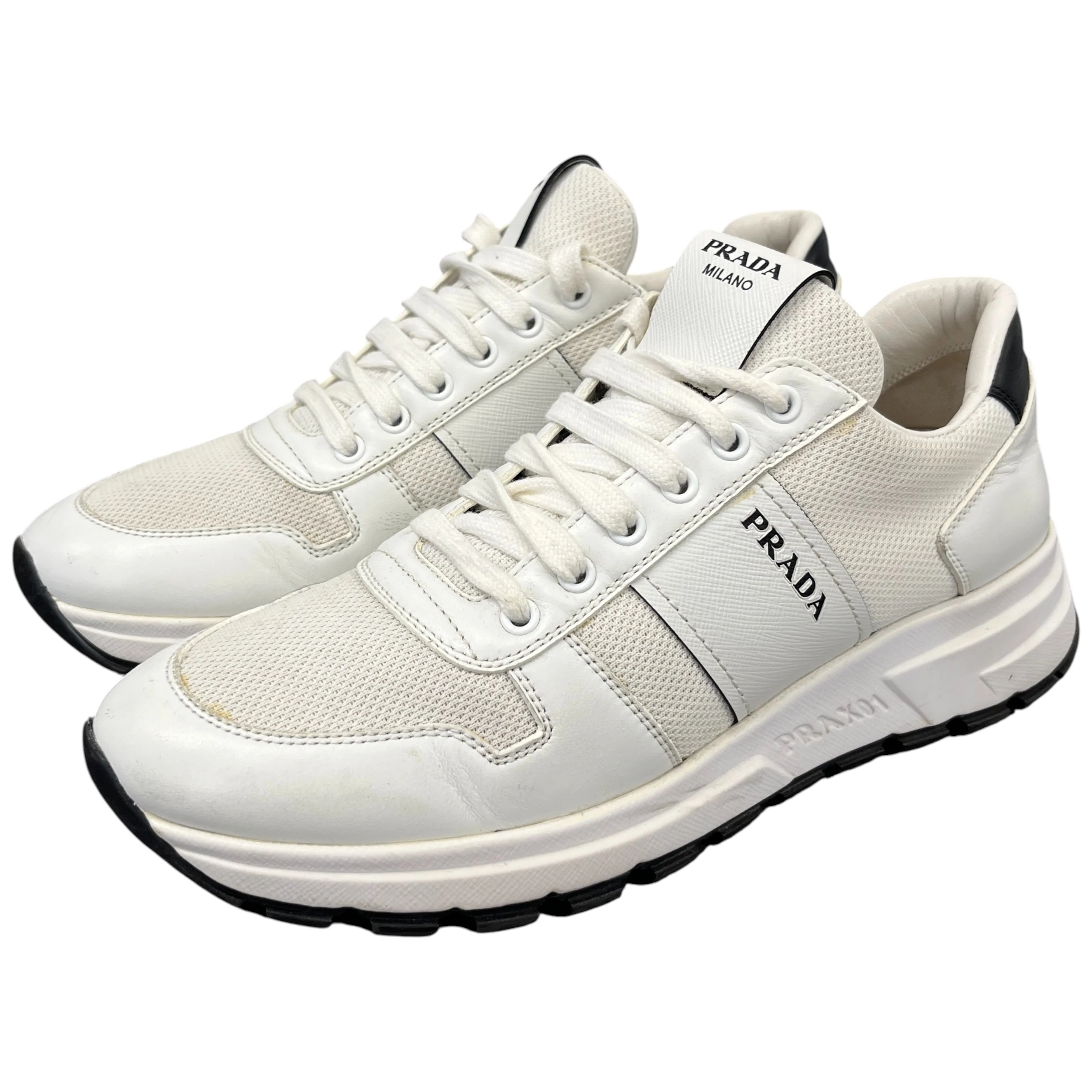 Women's Prax 01 Low Trainers White Size EU 38 / UK 5 - Image 9
