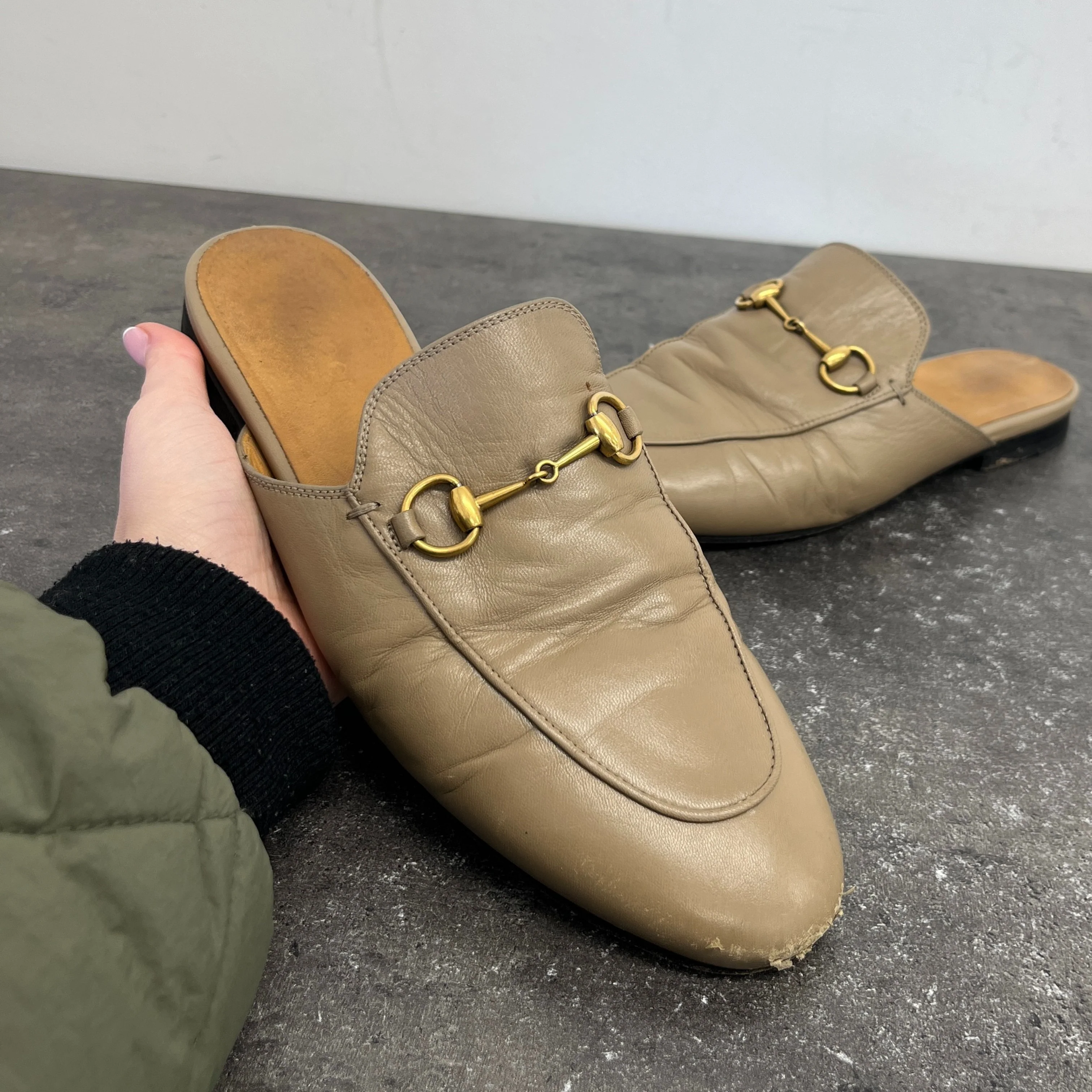 Women's Princetown Mules Brown Size EU 38 / UK 5 - Image 12