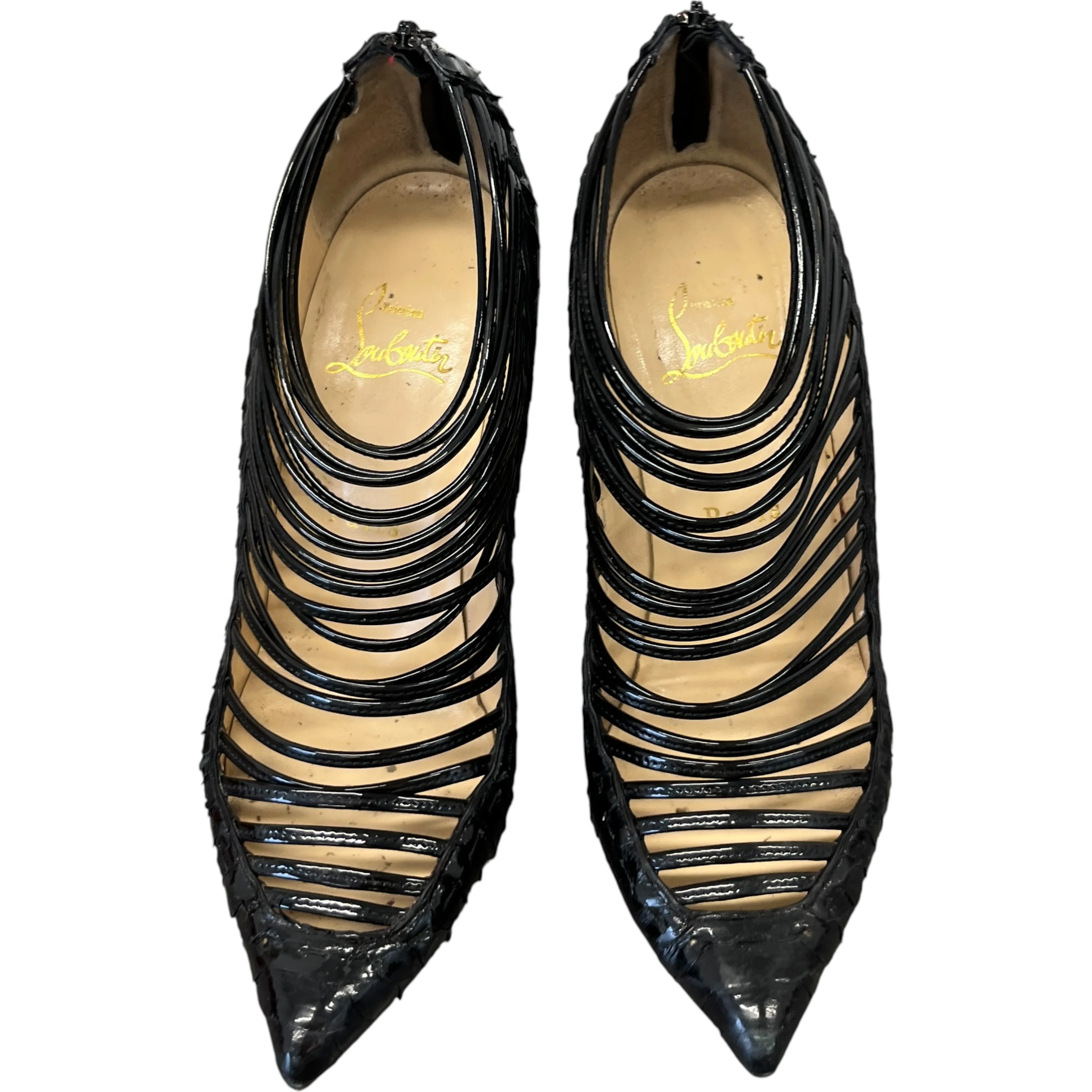 Women's Python Gortik Heels Black Size EU 36.5 / UK 3.5 - Image 6