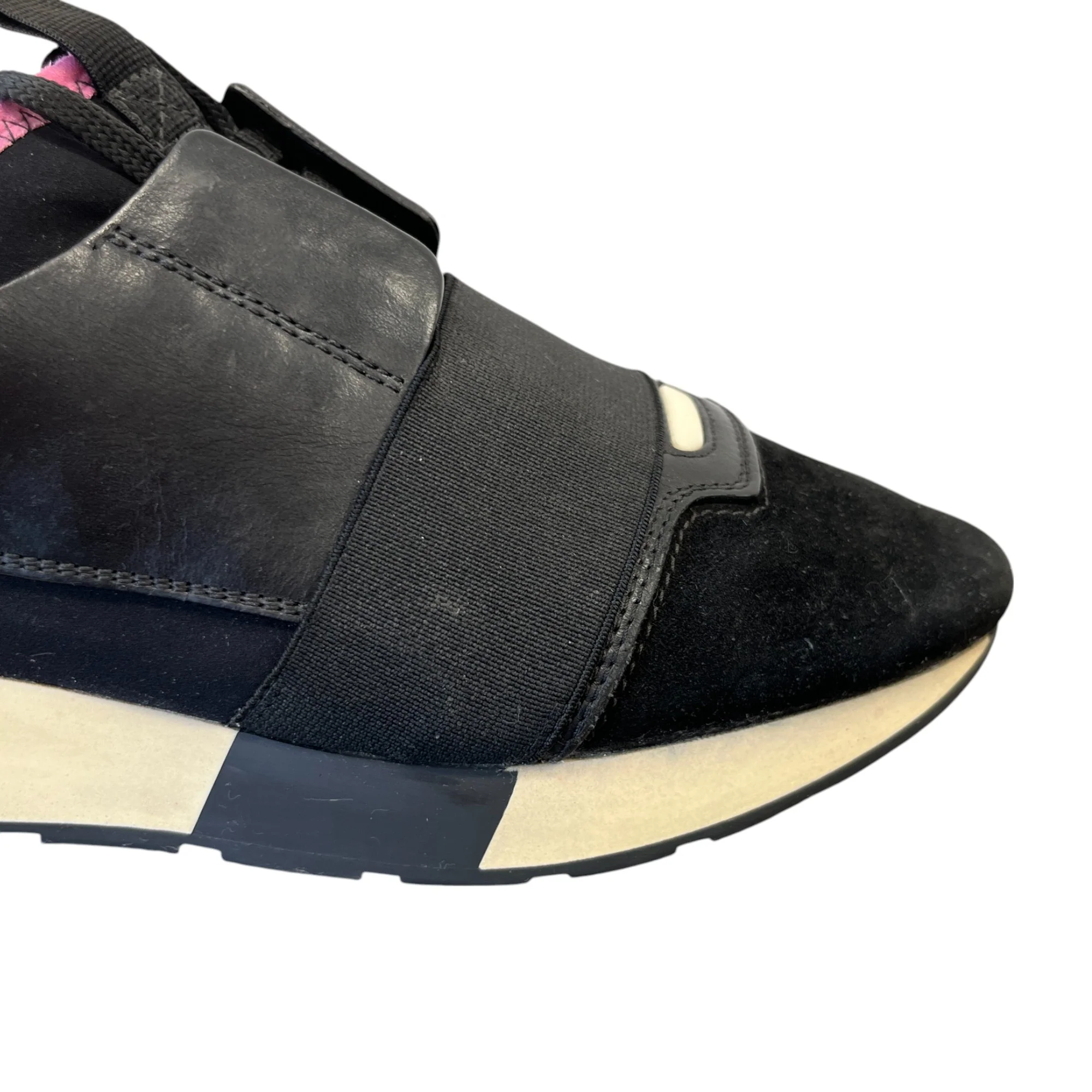 Women's Race Runner Low Trainers Black Size EU 38 / UK 5 - Image 13