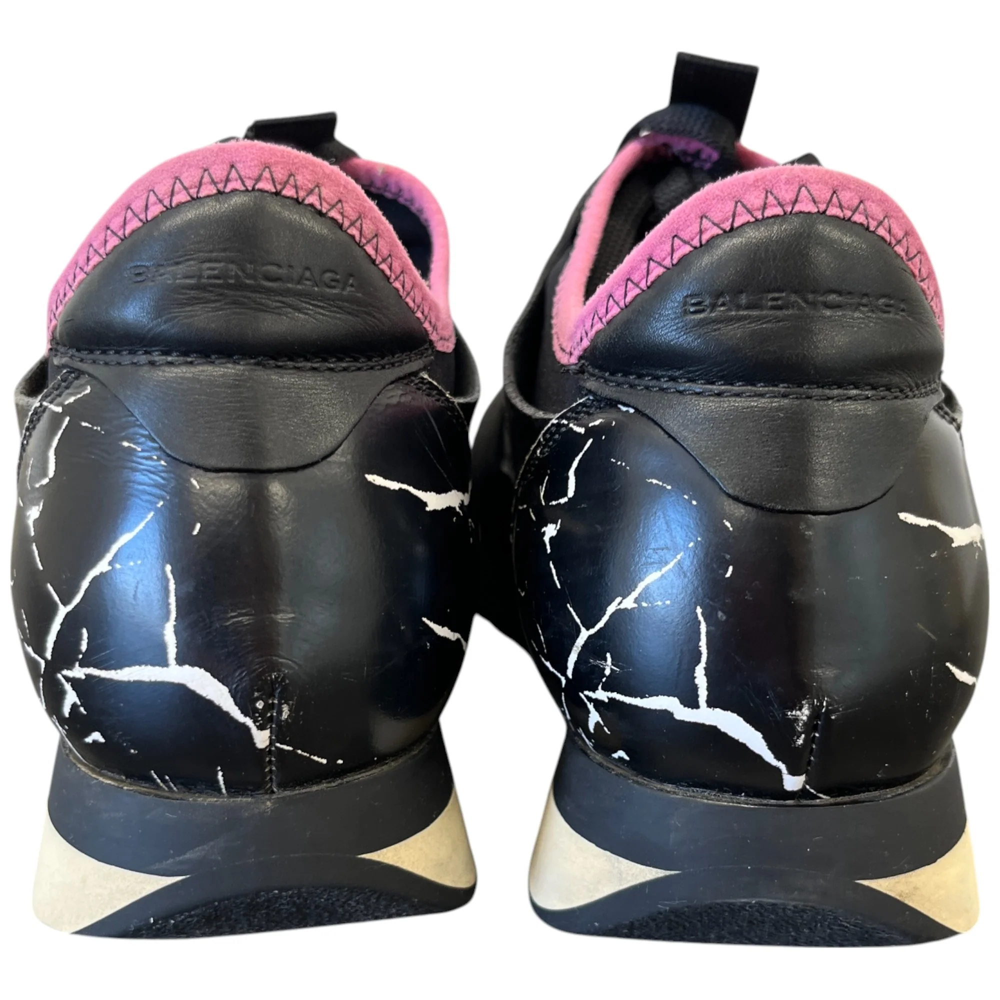 Women's Race Runner Low Trainers Black Size EU 38 / UK 5 - Image 7