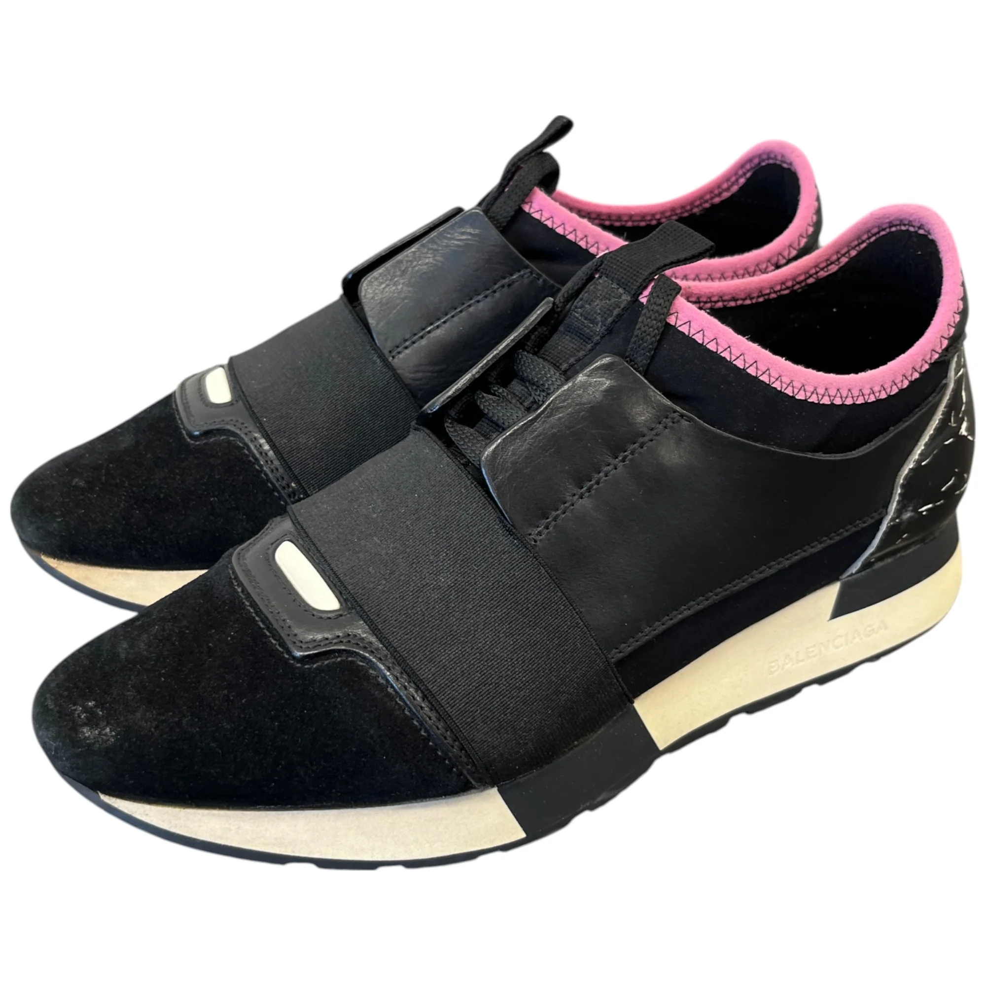 Women's Race Runner Low Trainers Black Size EU 38 / UK 5 - Image 9