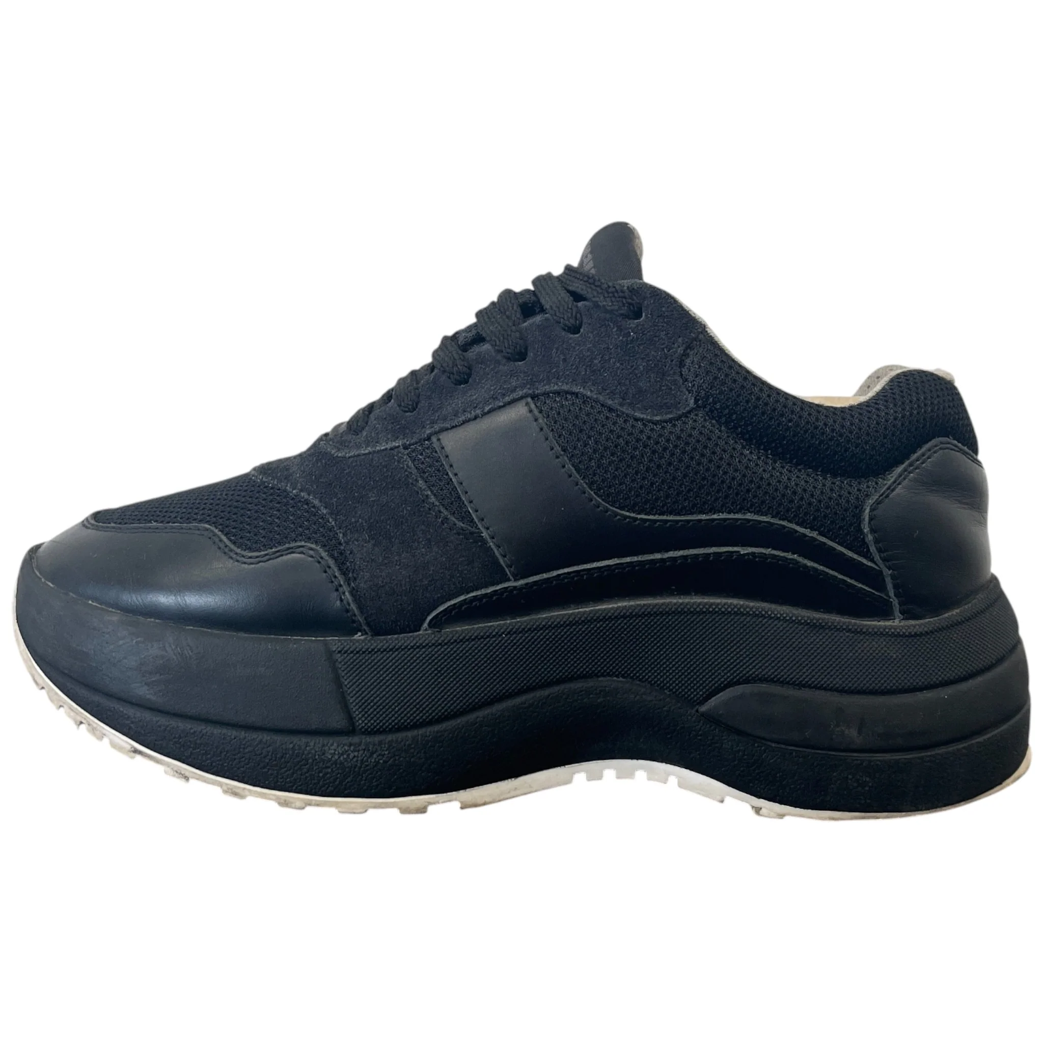 Women's Racer Low Trainers Black Size EU 35 / UK 2 - Image 5