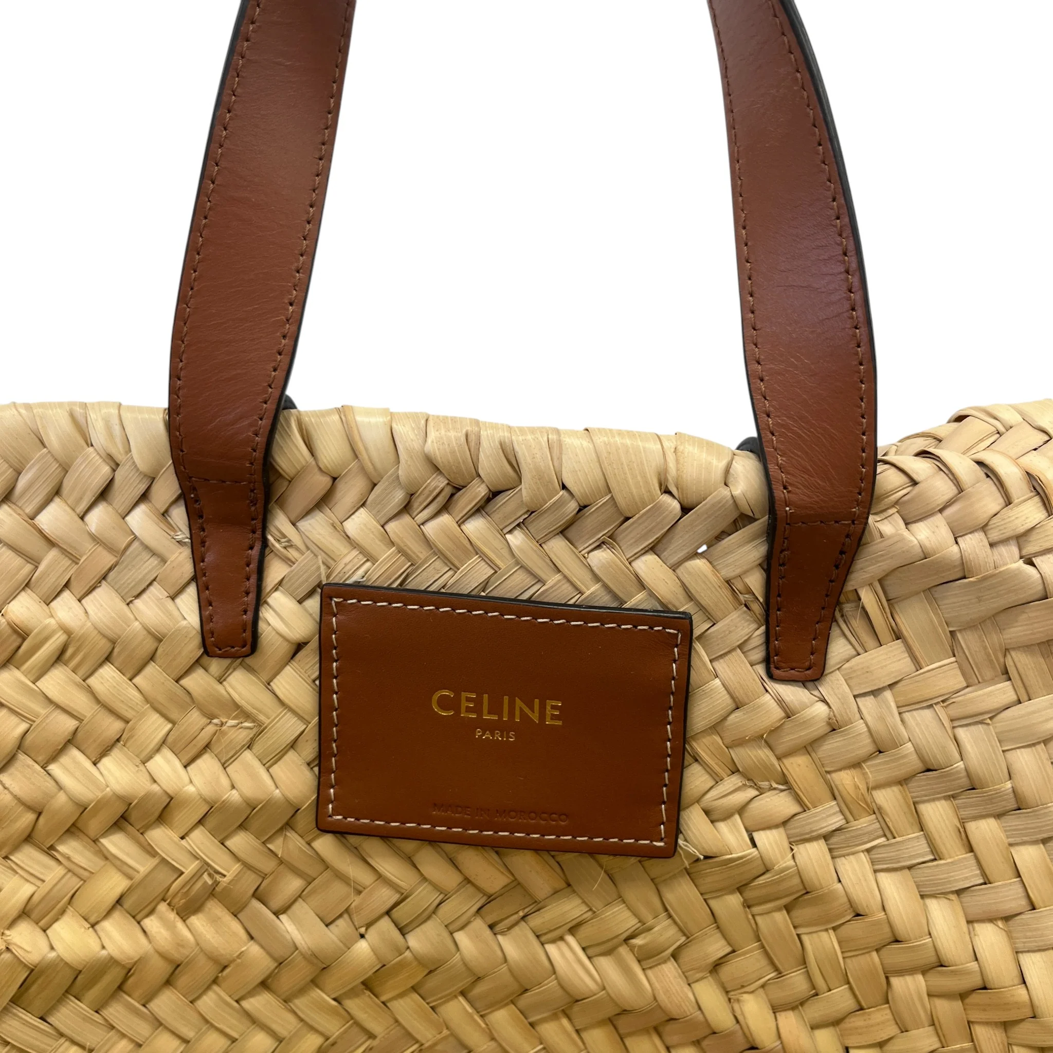 Women's Raffier Panier Teen Triomphe Basket Bag Brown - Image 12
