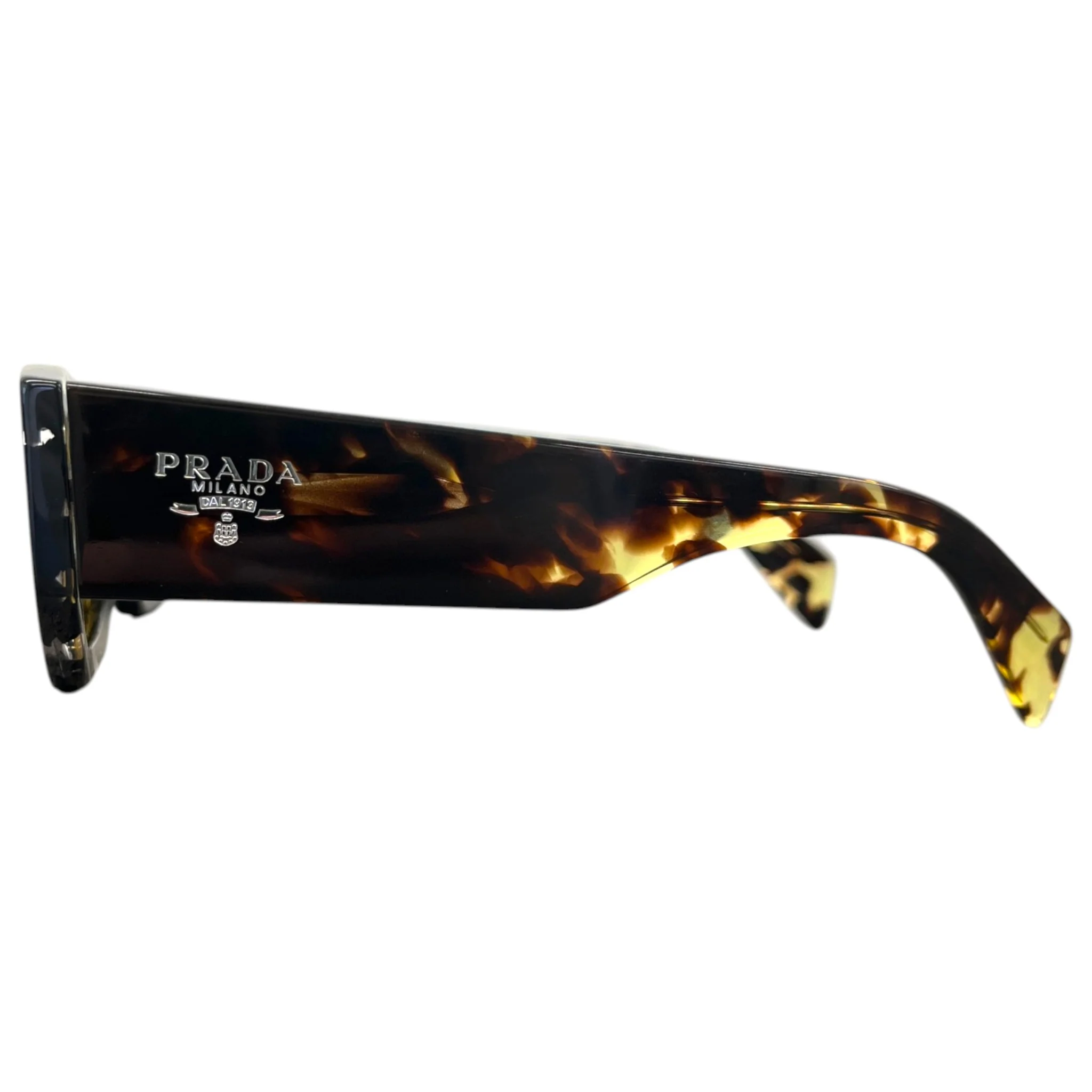 Women's Rectangle-Frame Pr A01S Sunglasses Black - Image 4