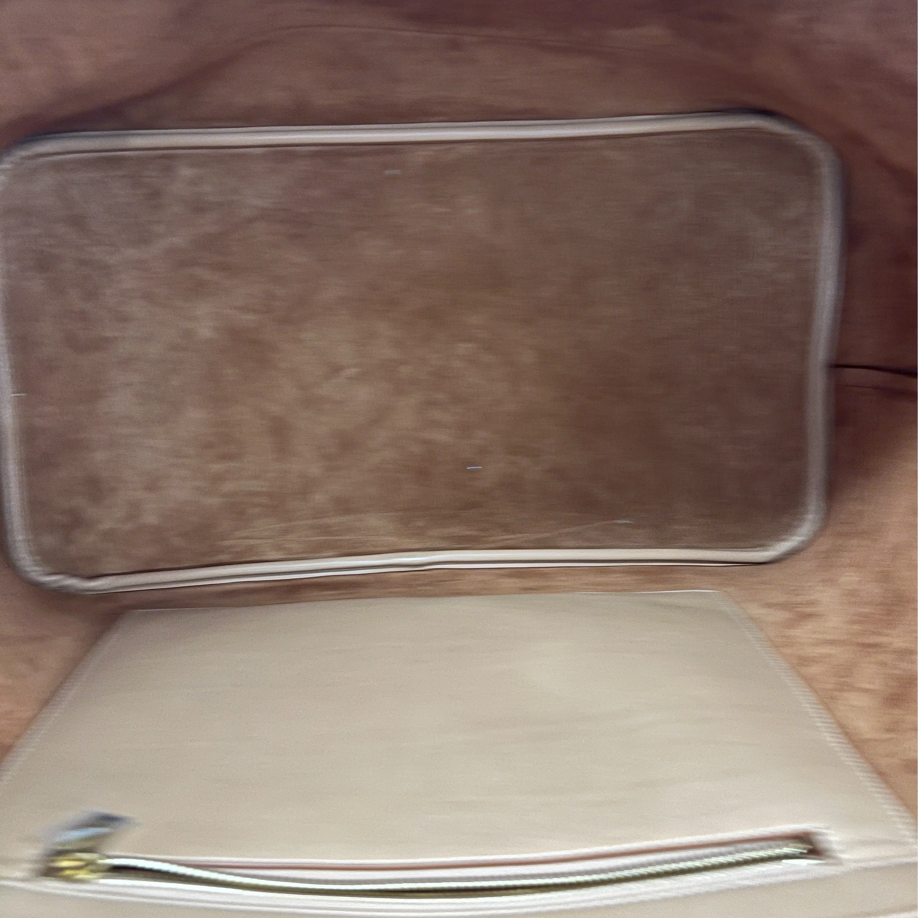 Women's Rive Gauche Tote Bag Beige - Image 6