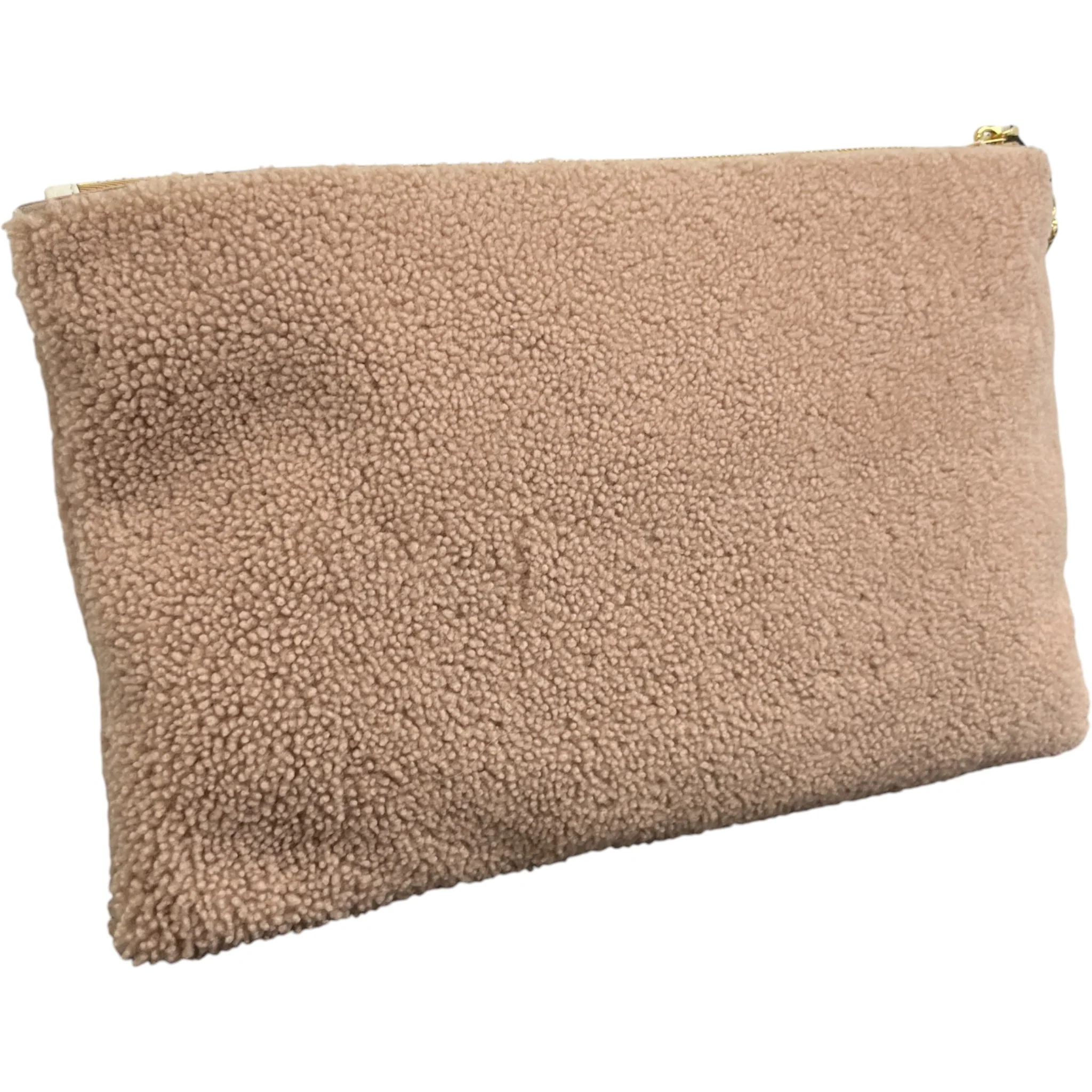 Women's Roma Shearling Pouch Pink - Image 7
