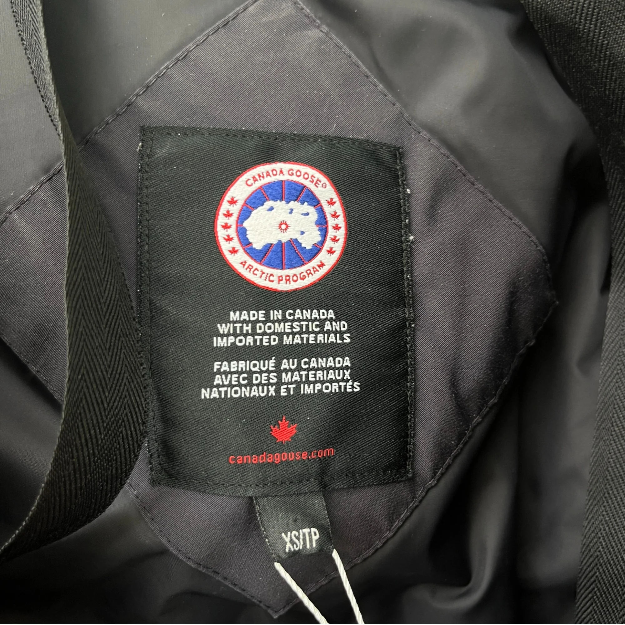 Women's Rosemont Parka Down Jacket Navy Size XS - Image 7