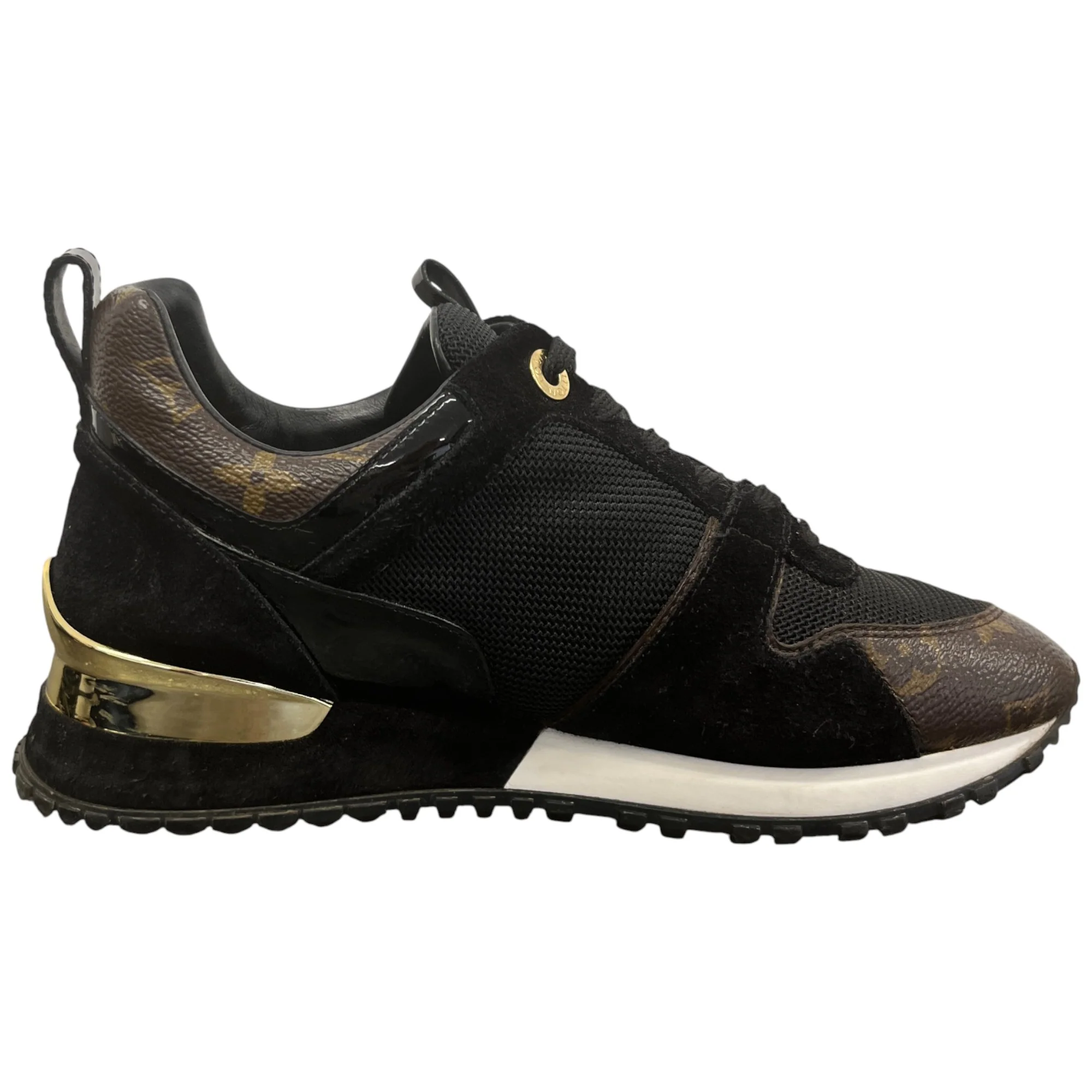 Women's Run Away Low Trainers Black Size EU 36 / UK 3 - Image 4