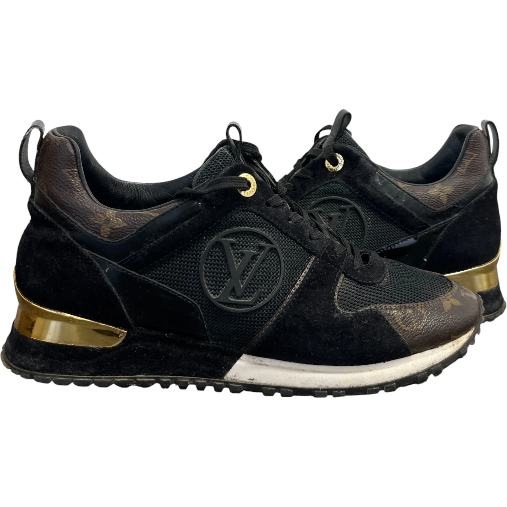Women's Run Away Low Trainers Black Size EU 37 / UK 4 - Image 3