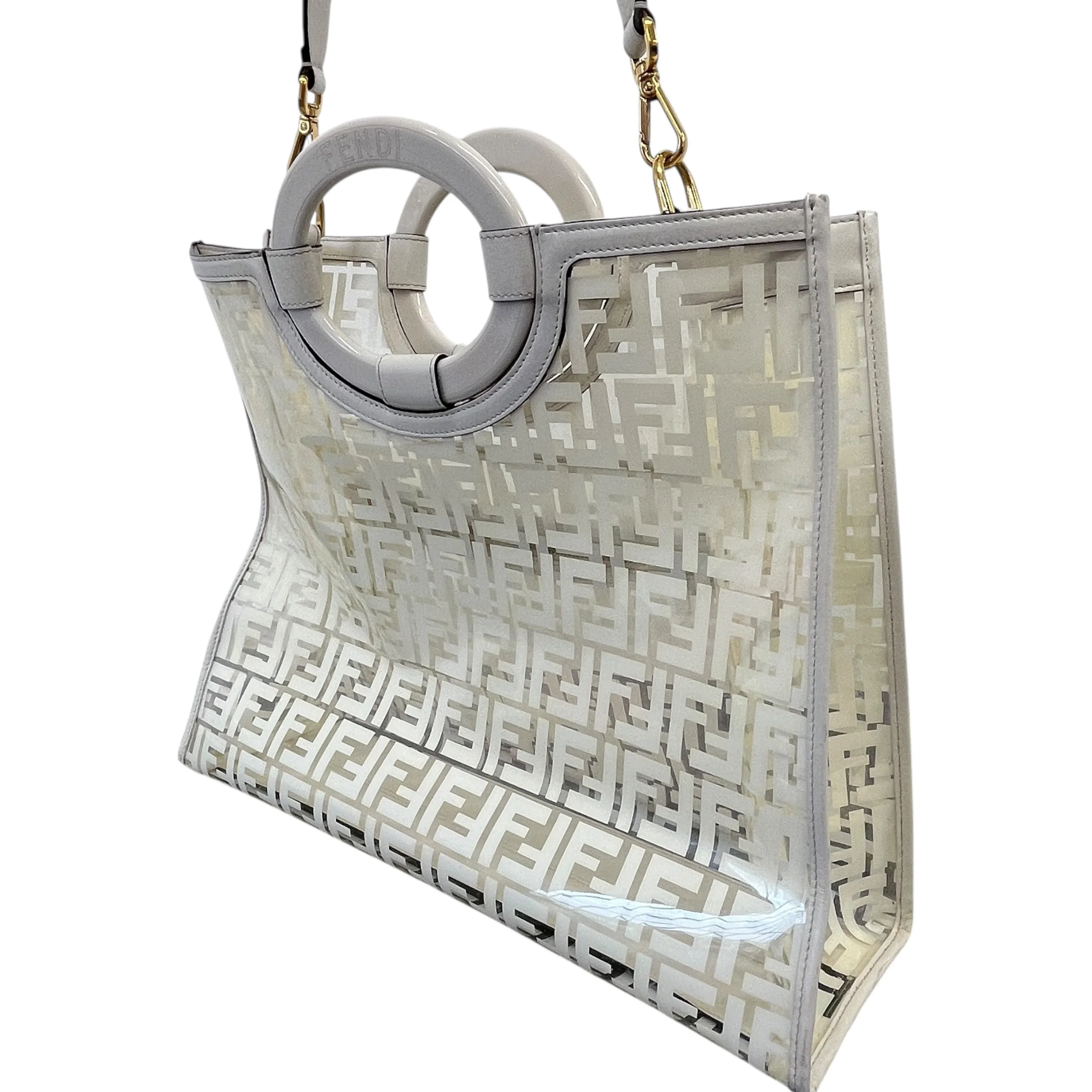 Women's Runaway Shopping Tote Bag Cream - Image 5