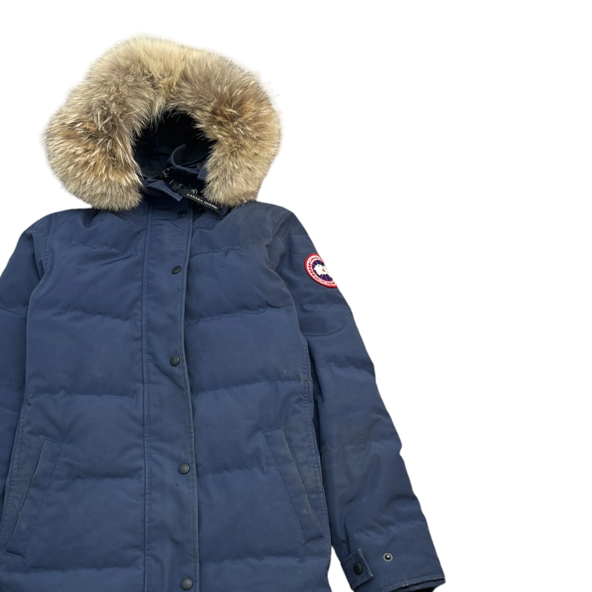 Women's Shelburne Parka Down Jacket Navy Size S - Image 3